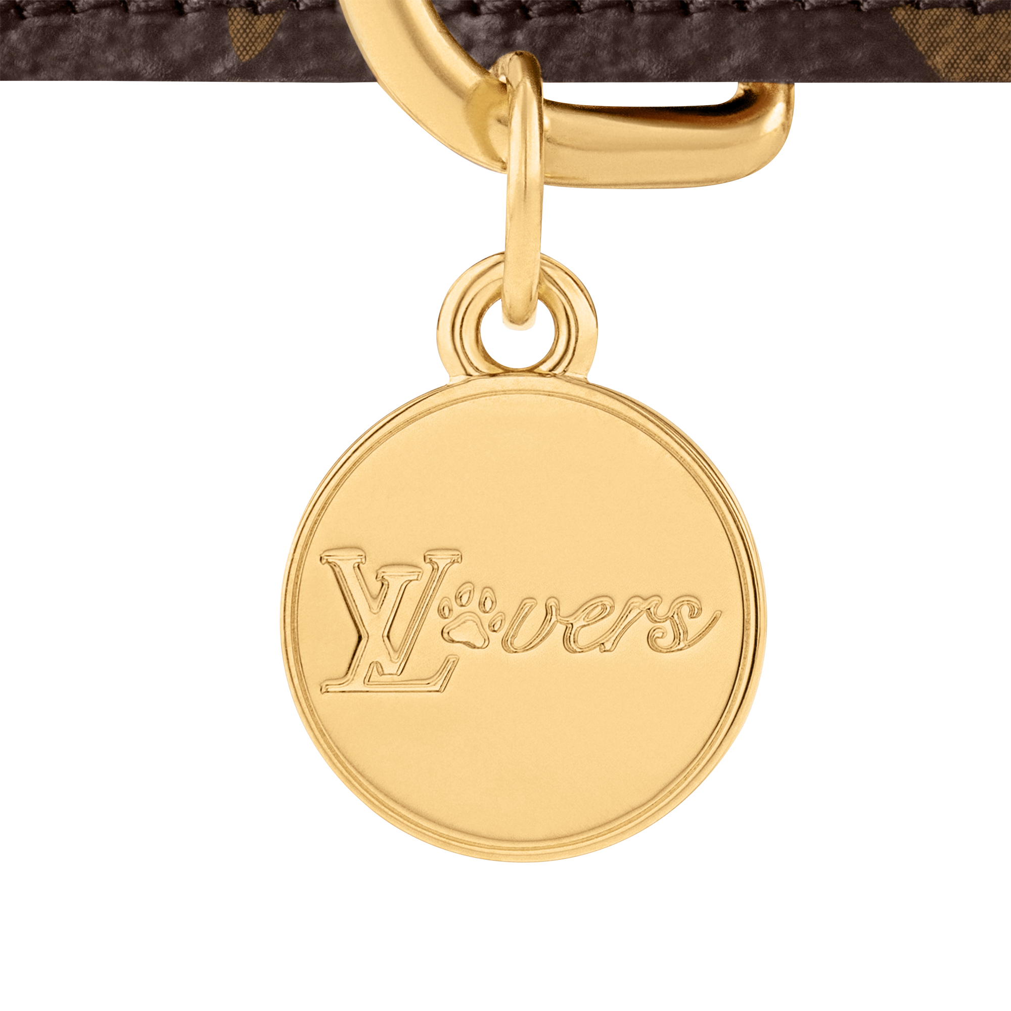  펫 액세서리 } 도그 칼라 MM | 루이비통 공식 온라인 스토어® (크게 보기)