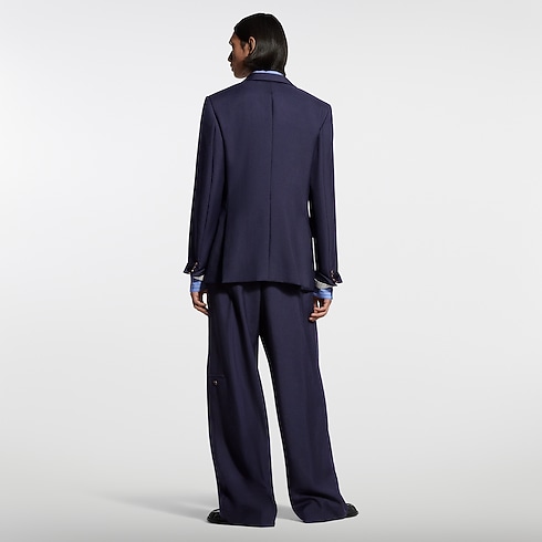 의류 블레이저 & 재킷 더블 브레스티드 모헤어 재킷 | 루이비통 공식 온라인 스토어® (크게 보기)