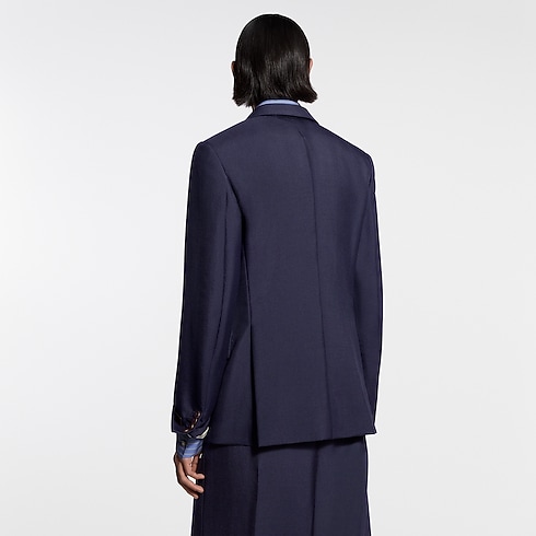 의류 블레이저 & 재킷 더블 브레스티드 모헤어 재킷 | 루이비통 공식 온라인 스토어® (크게 보기)