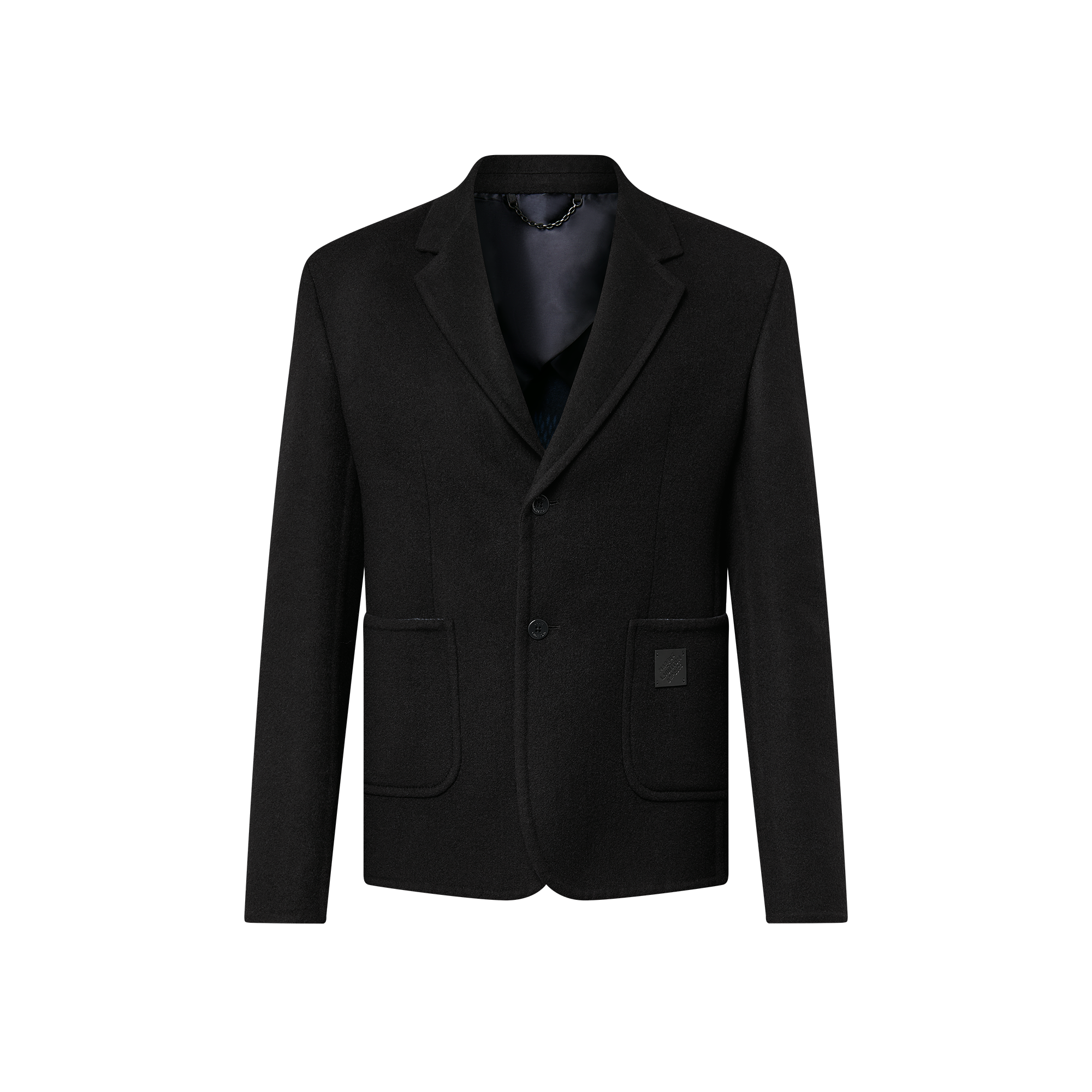  의류 블레이저 & 재킷 더블 페이스 캐시미어 앤드 울 블렌드 블레이저 | 루이비통 공식 온라인 스토어® (크게 보기)