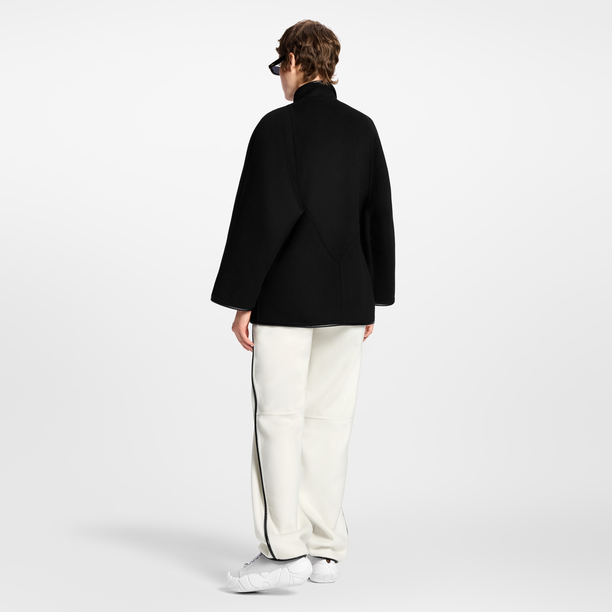  의류 코트 & 재킷 더블 페이스 클립 프론트 코트 | 루이비통 공식 온라인 스토어® (크게 보기)