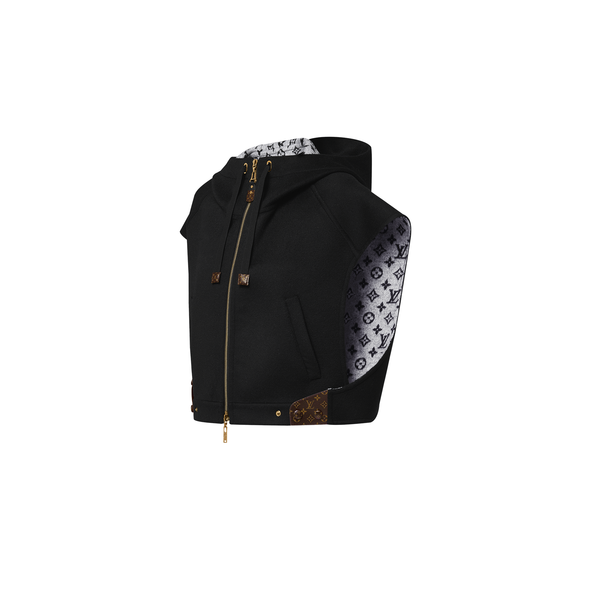  의류 코트 & 재킷 더블 페이스 오픈 암 재킷 | 루이비통 공식 온라인 스토어® (크게 보기)