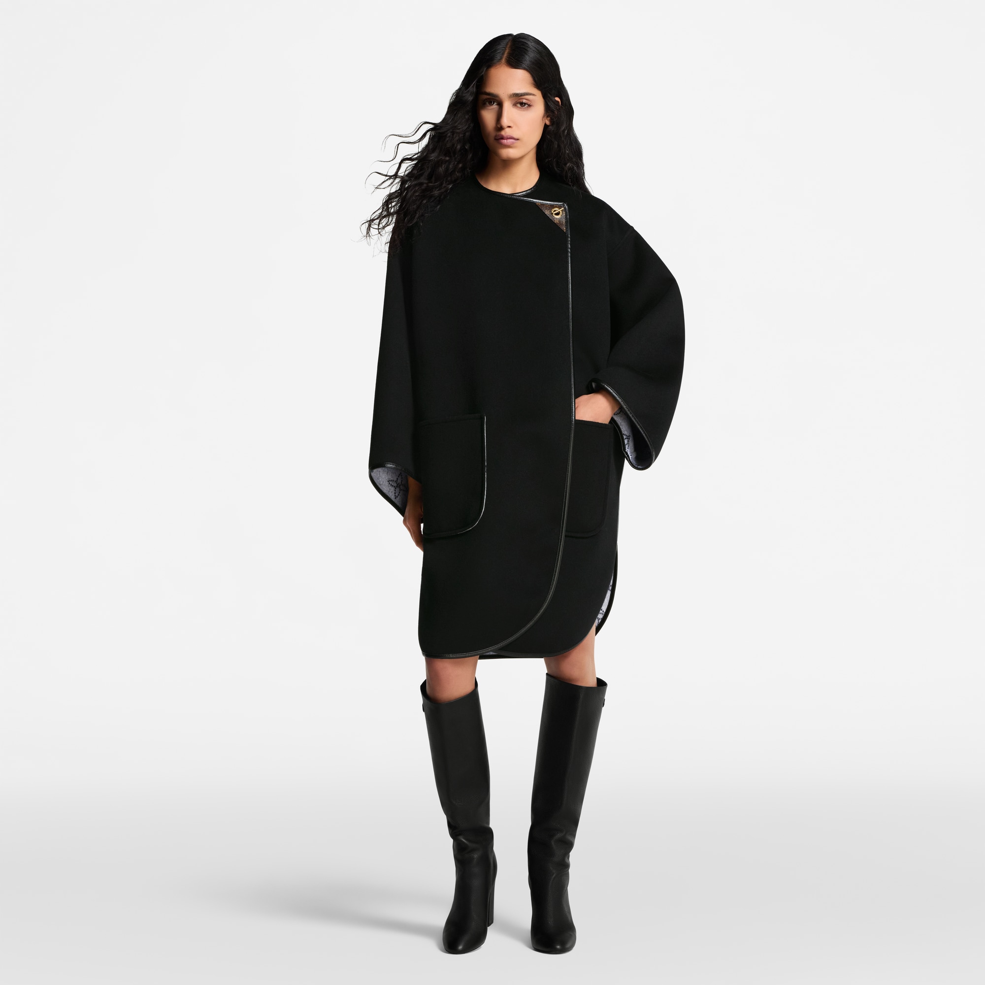  의류 코트 & 재킷 더블 페이스 토글 디테일 코트 | 루이비통 공식 온라인 스토어® (크게 보기)