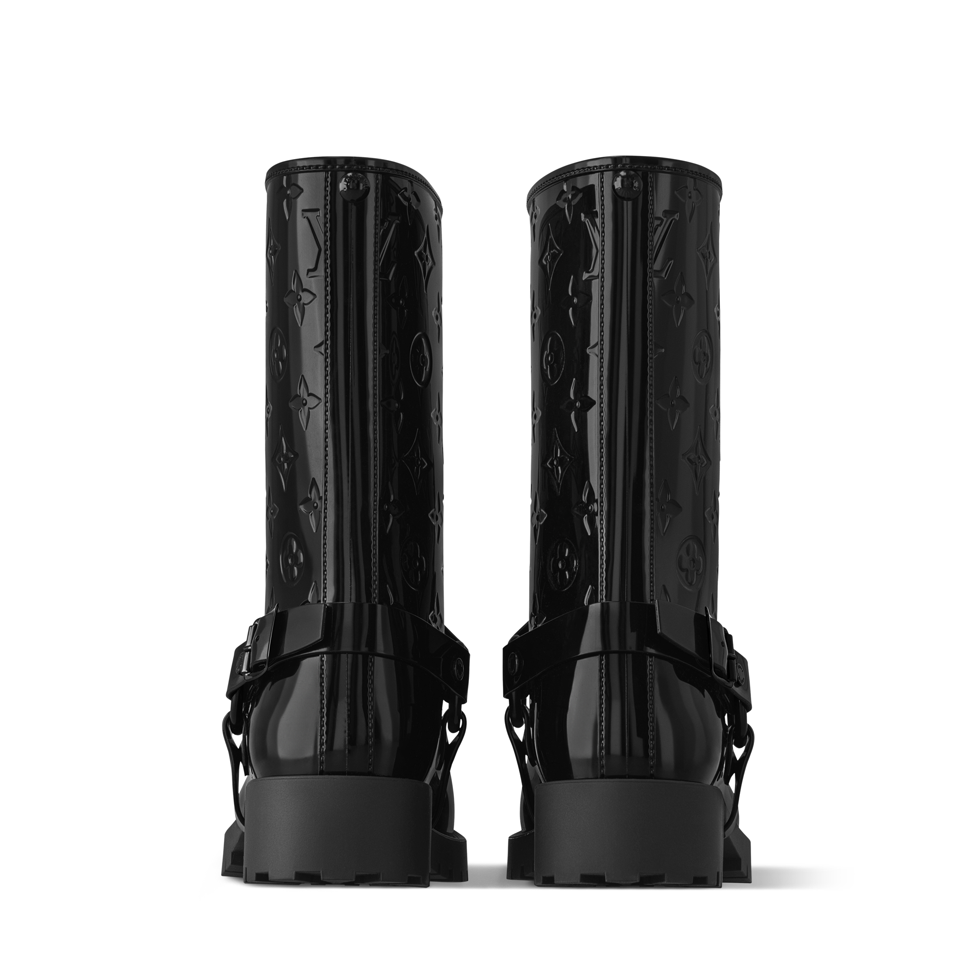  슈즈 부츠 & 부티 드롭스 플랫 하프 레인 부츠 | 루이비통 공식 온라인 스토어® (크게 보기)