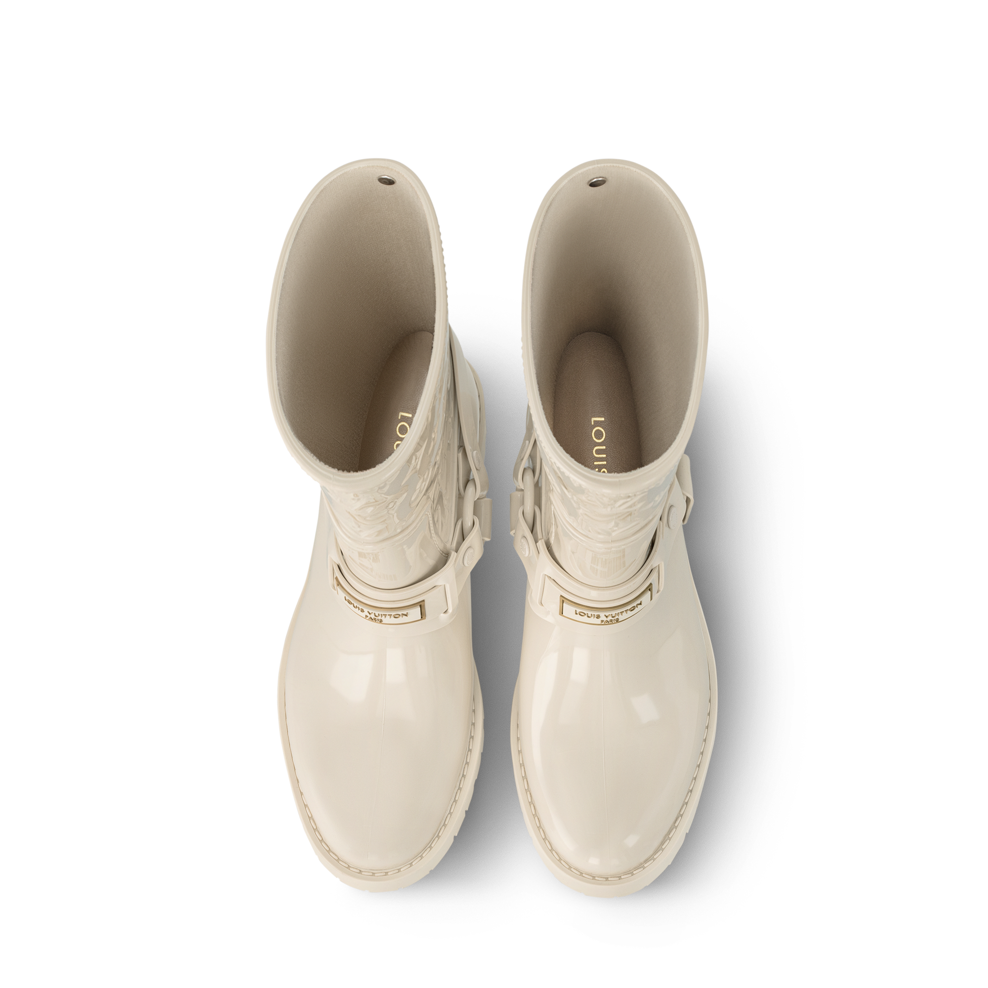  슈즈 부츠 & 부티 드롭스 플랫 하프 레인 부츠 | 루이비통 공식 온라인 스토어® (크게 보기)