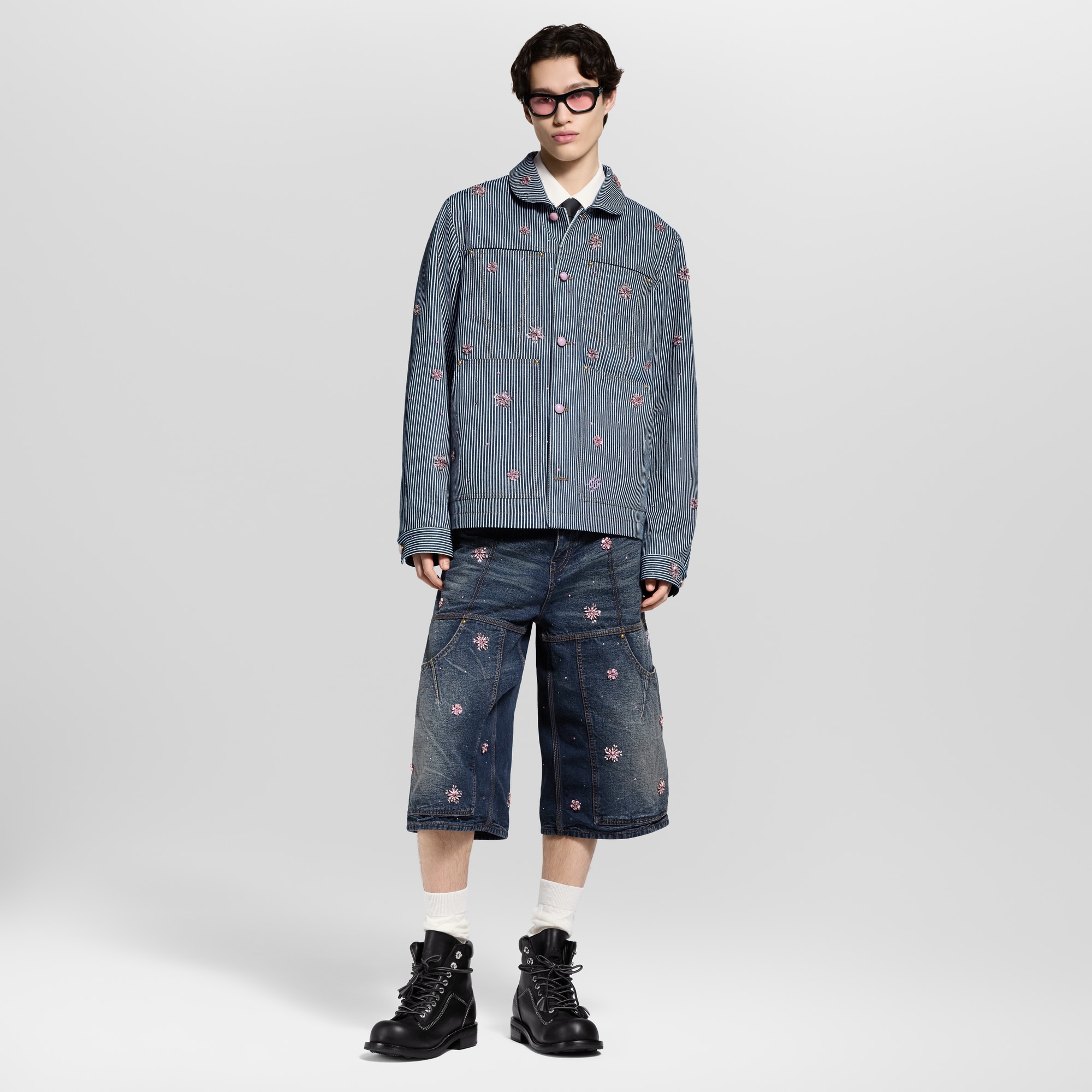  의류 아우터 & 코트 엠벨리시드 워크웨어 재킷 | 루이비통 공식 온라인 스토어® (크게 보기)