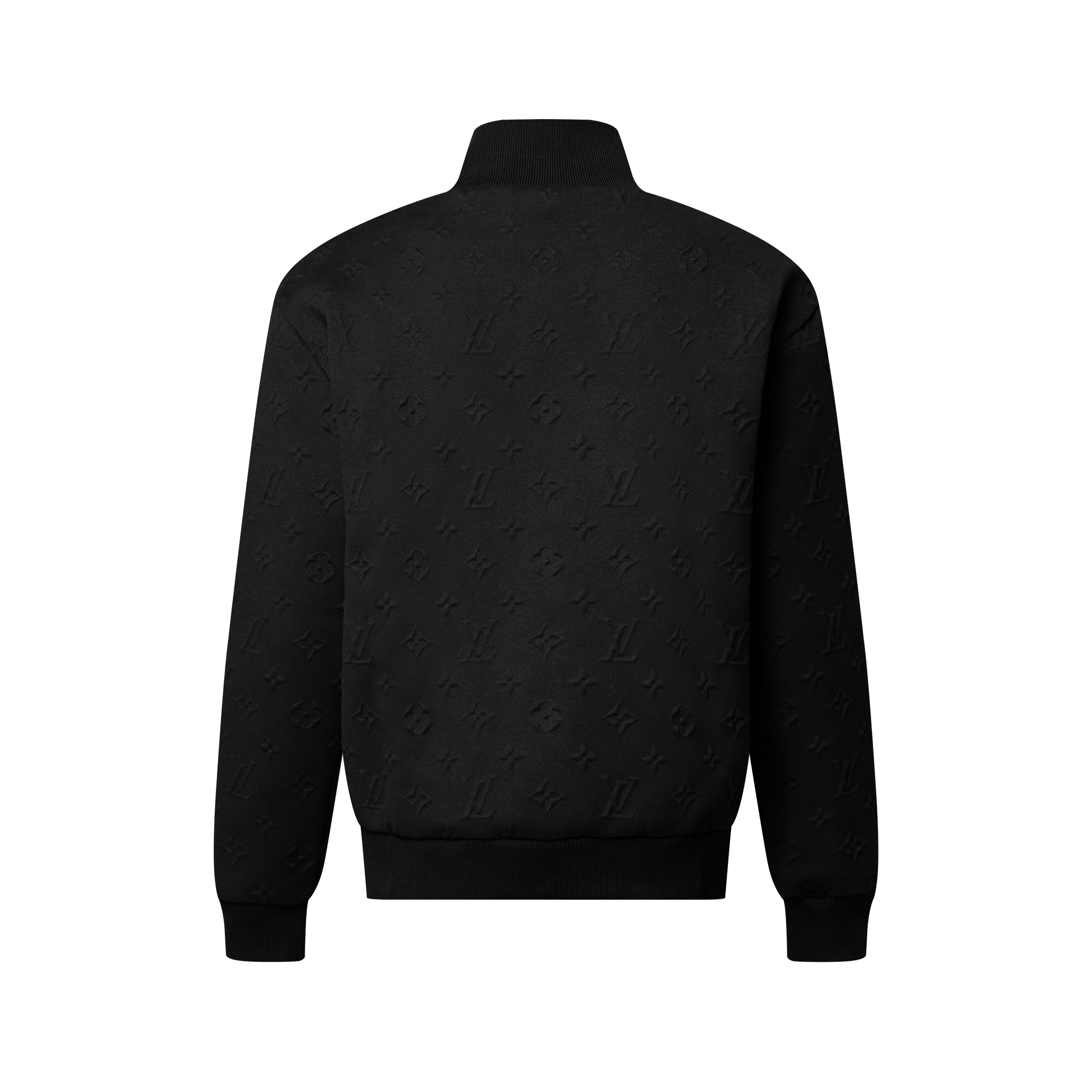  의류 의류 전체 보기 엠보스드 모노그램 저지 트랙수트 톱 | 루이비통 공식 온라인 스토어® (크게 보기)