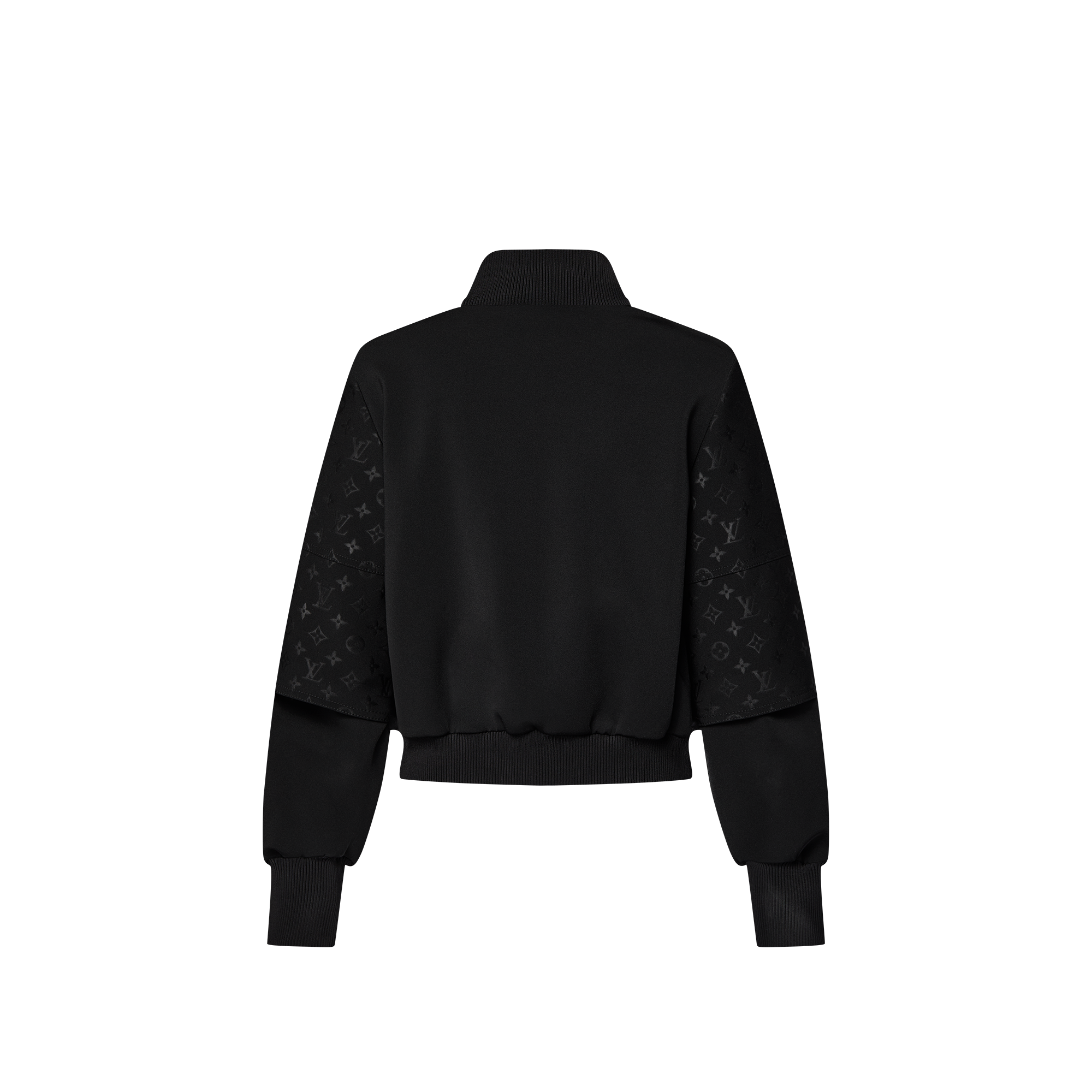  의류 코트 & 재킷 엠보스드 모노그램 집업 재킷 | 루이비통 공식 온라인 스토어® (크게 보기)