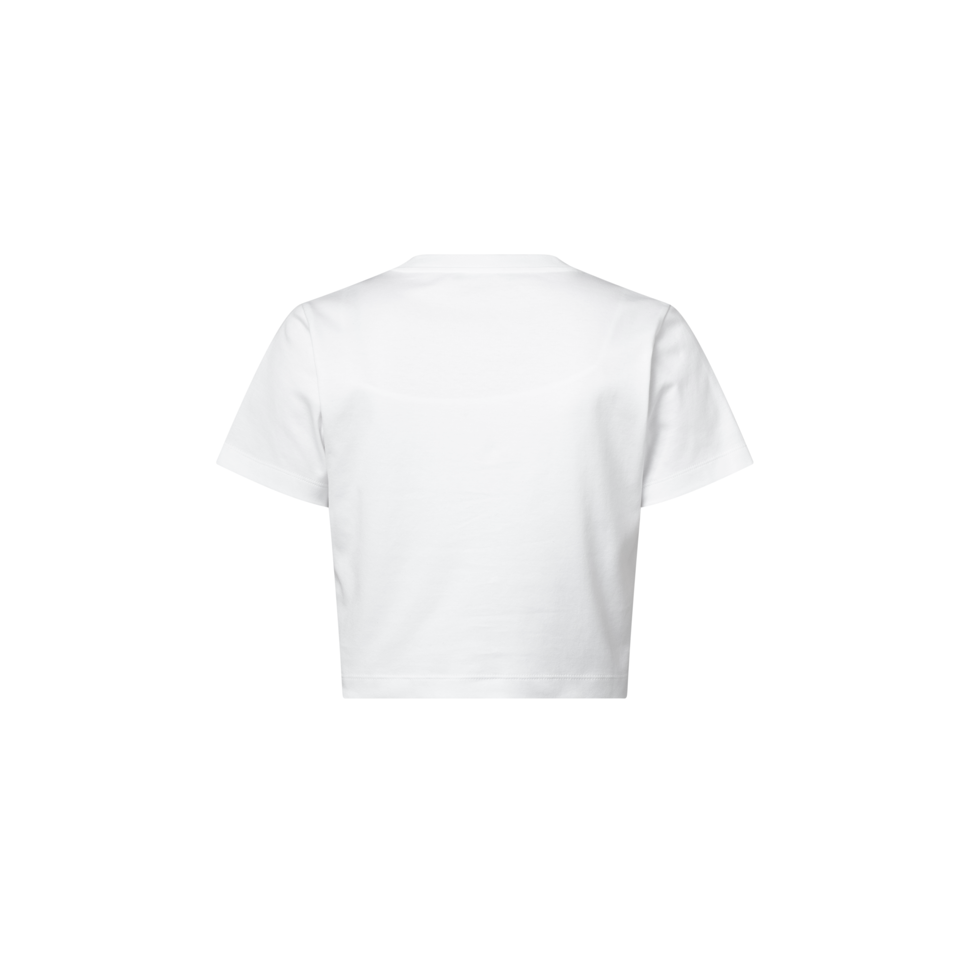  의류 티셔츠 & 블라우스 엠브로이더드 시그니처 크롭 톱 | 루이비통 공식 온라인 스토어® (크게 보기)