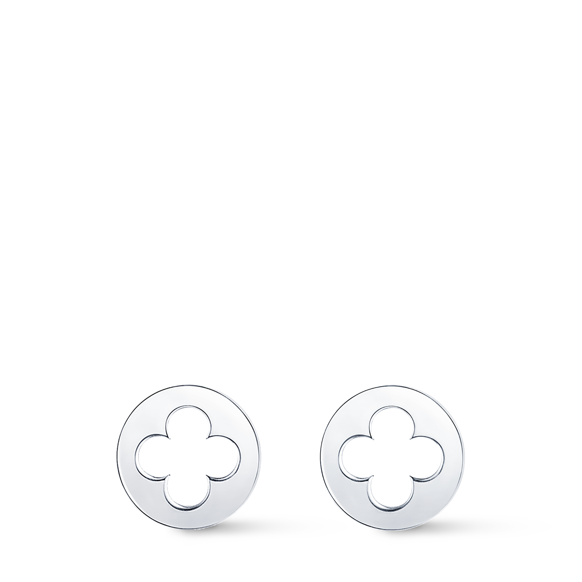  카테고리 파인 주얼리 전체 보기 앙프렝뜨 이어 스터드. 화이트 골드 | 루이비통 공식 온라인 스토어® (크게 보기)