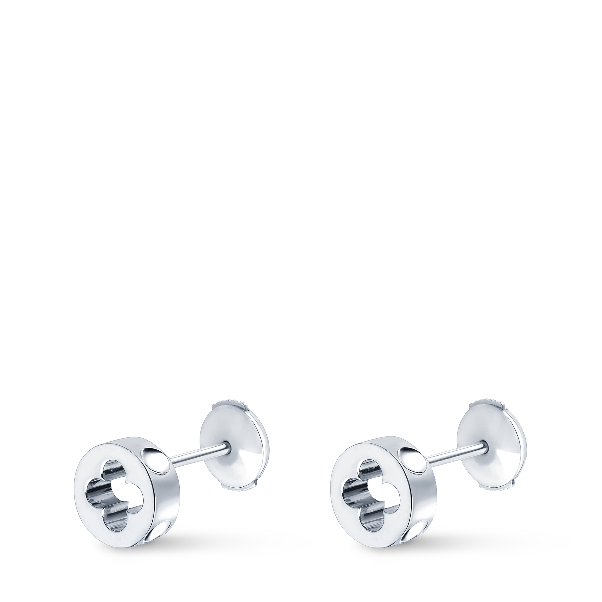  카테고리 파인 주얼리 전체 보기 앙프렝뜨 이어 스터드. 화이트 골드 | 루이비통 공식 온라인 스토어® (크게 보기)