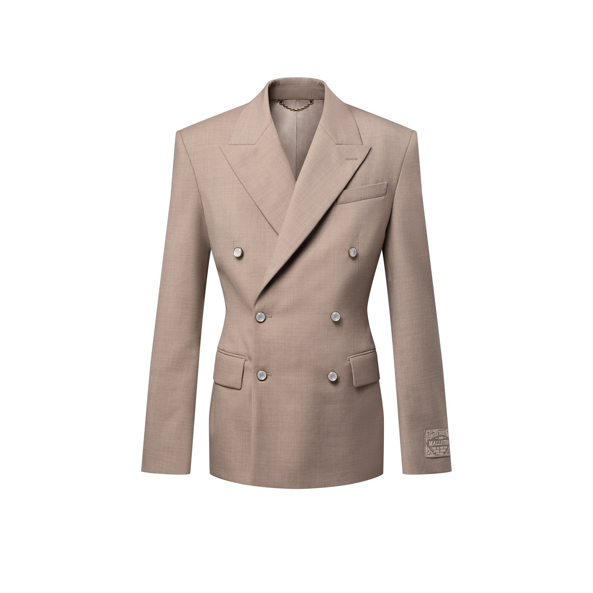 의류 블레이저 & 재킷 피티드 더블 브레스티드 재킷 | 루이비통 공식 온라인 스토어® (크게 보기)