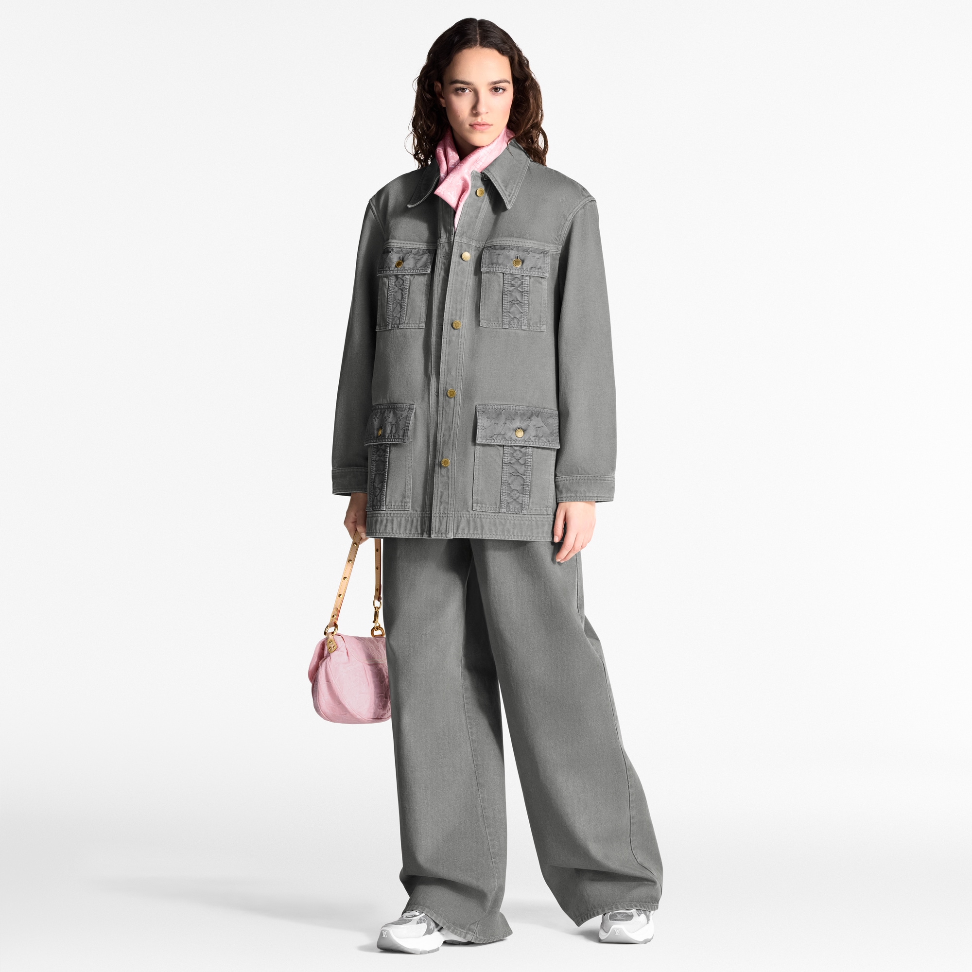  의류 코트 & 재킷 플랩 포켓 데님 재킷 | 루이비통 공식 온라인 스토어® (크게 보기)