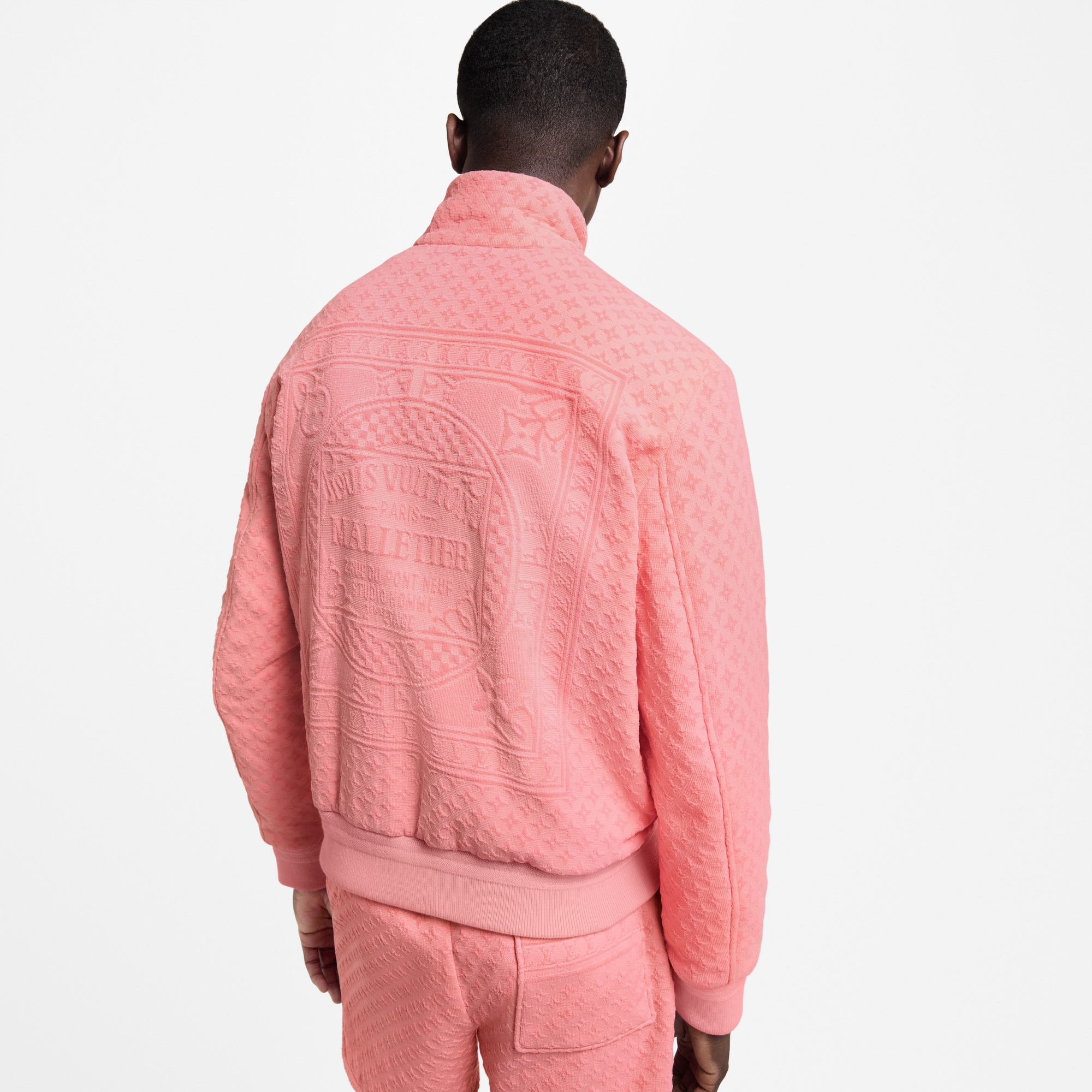  의류 아우터 & 코트 프렌치 테리 트랙 톱 | 루이비통 공식 온라인 스토어® (크게 보기)