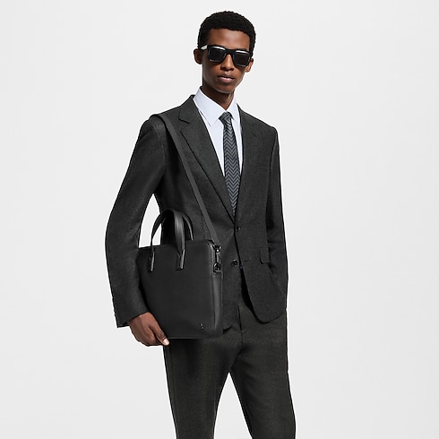 LV Aerogram 남성 가방 신제품 게이트 브리프케이스 | 루이비통 공식 온라인 스토어® (크게 보기)