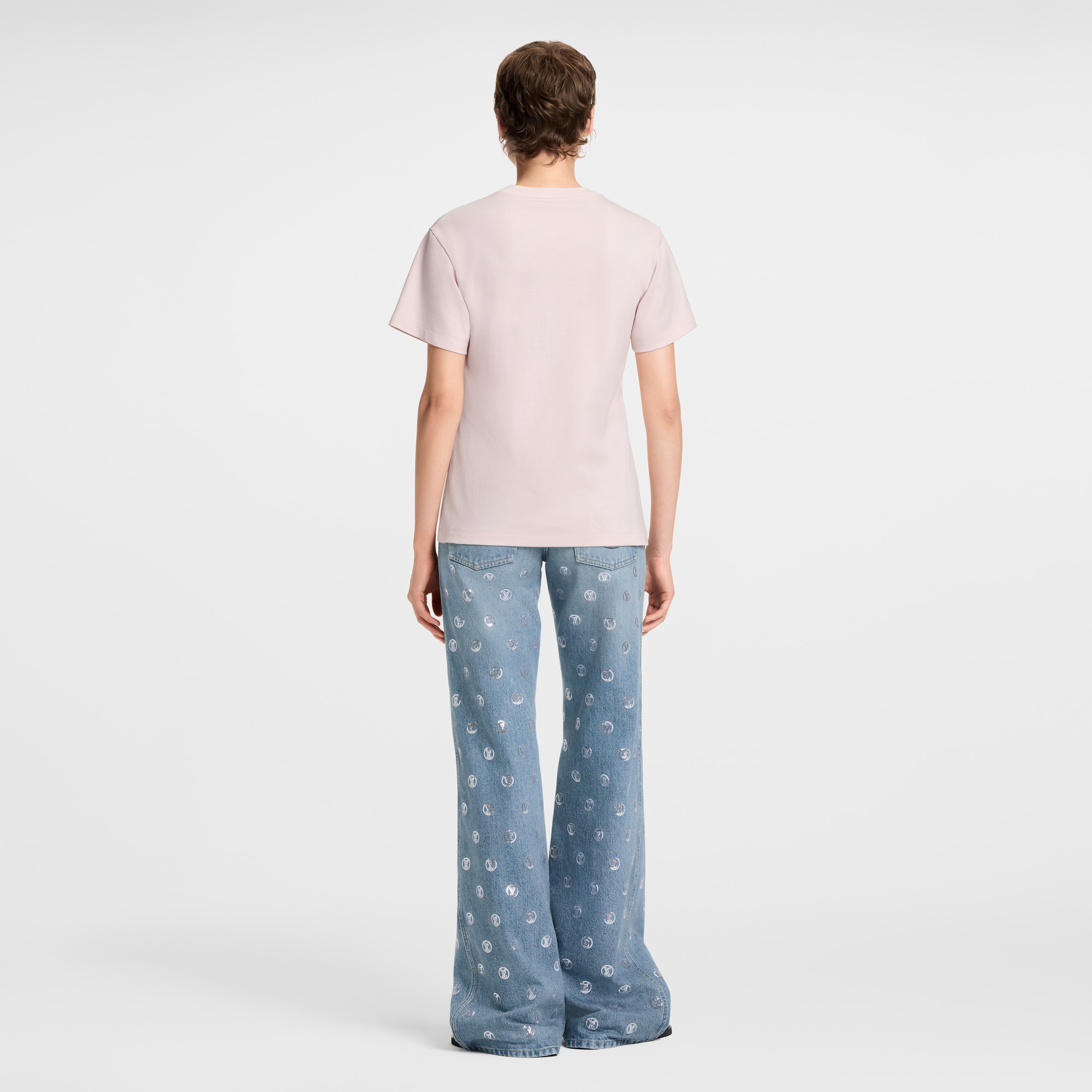  의류 티셔츠 & 블라우스 글로우 시그니처 티셔츠 | 루이비통 공식 온라인 스토어® (크게 보기)