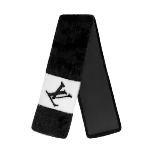 S00 액세서리 스카프 고그램 퍼 스카프 | 루이비통 공식 온라인 스토어® (크게 보기)