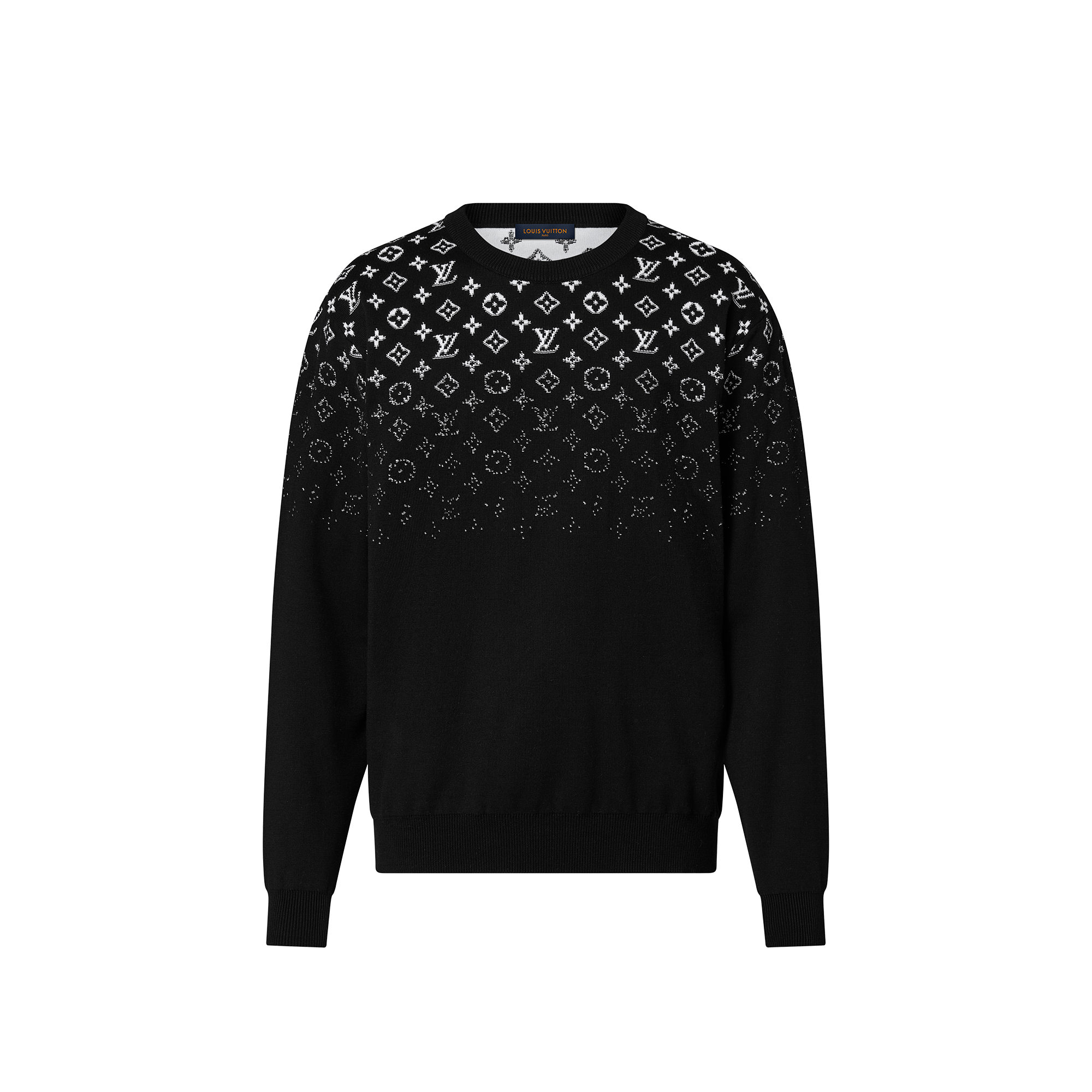  의류 의류 전체 보기 그라디언트 코튼 크루넥 | 루이비통 공식 온라인 스토어® (크게 보기)