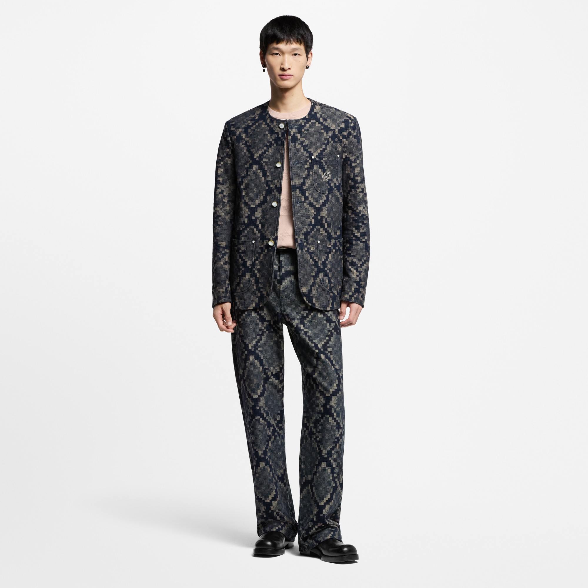  의류 데님 그래픽 데님 스케이트 팬츠 | 루이비통 공식 온라인 스토어® (크게 보기)