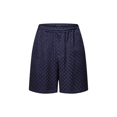 의류 팬츠 그래픽 자카드 쇼츠 | 루이비통 공식 온라인 스토어® (크게 보기)