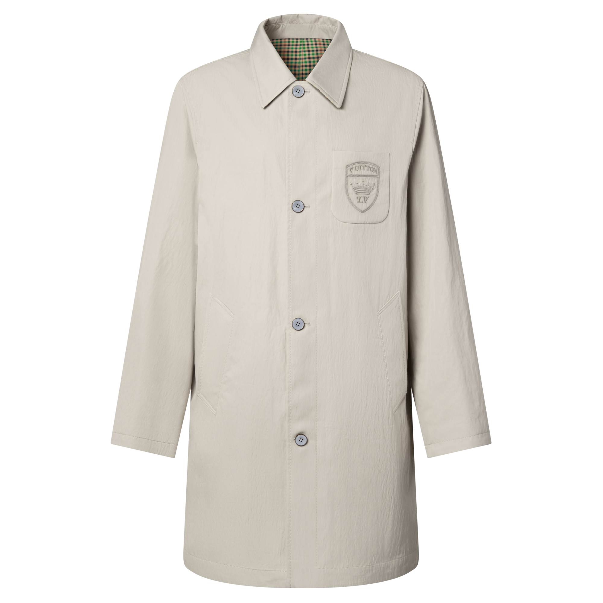  의류 아우터 & 코트 그래픽 리버서블 레인코트 | 루이비통 공식 온라인 스토어® (크게 보기)