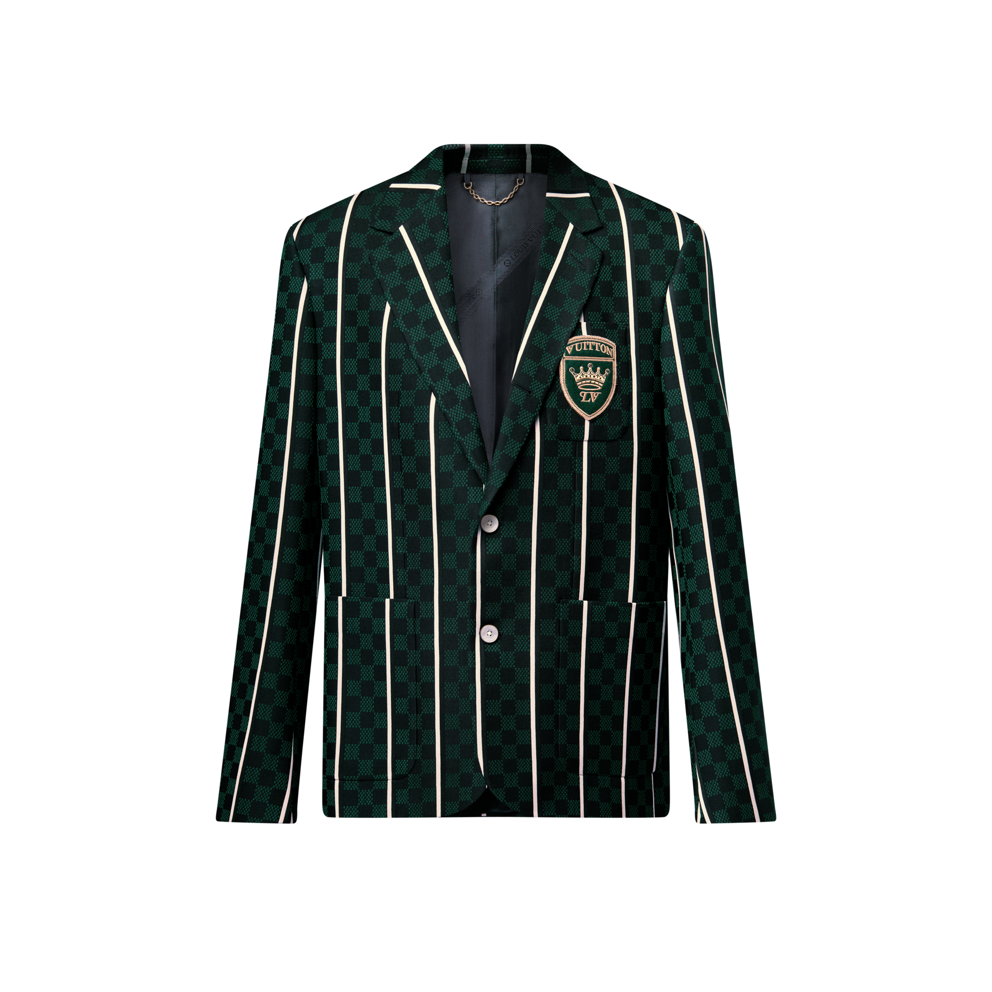  의류 블레이저 & 재킷 그래픽 테일러드 싱글 브레스티드 시티 재킷 | 루이비통 공식 온라인 스토어® (크게 보기)