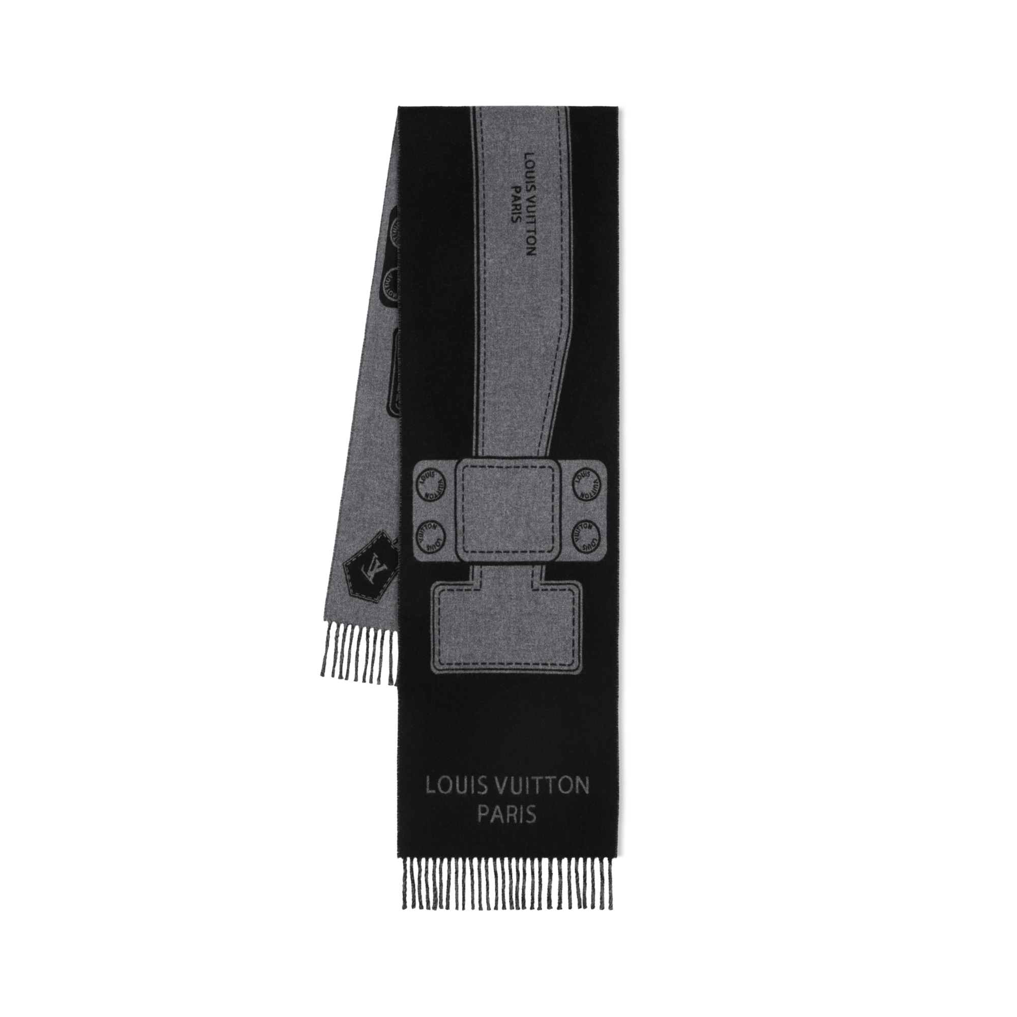 S00 액세서리 스카프 핸들 스카프 | 루이비통 공식 온라인 스토어® (크게 보기)