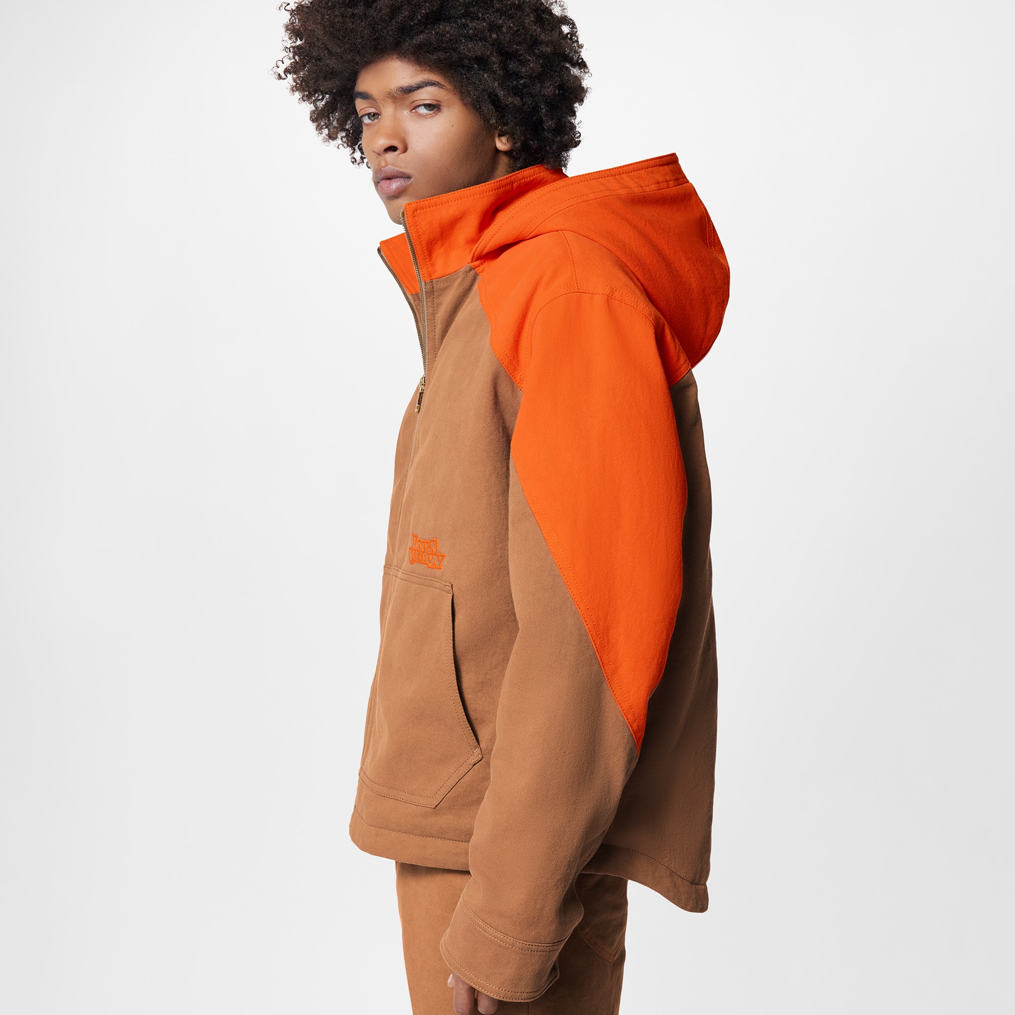  의류 의류 전체 보기 후디드 패디드 데님 재킷 | 루이비통 공식 온라인 스토어® (크게 보기)