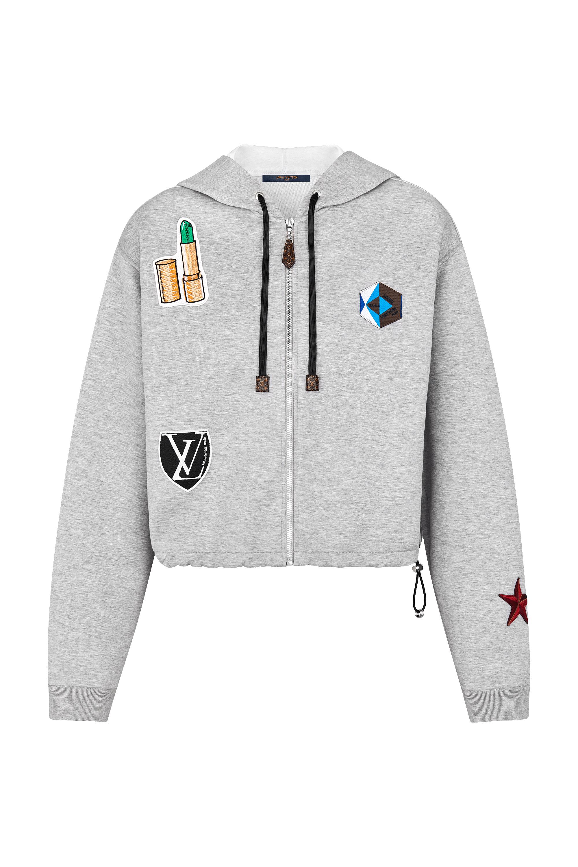  Discontinued Product Obs 2 엠브로이더드 패치 디테일 후디 | 루이비통 공식 온라인 스토어® (크게 보기)