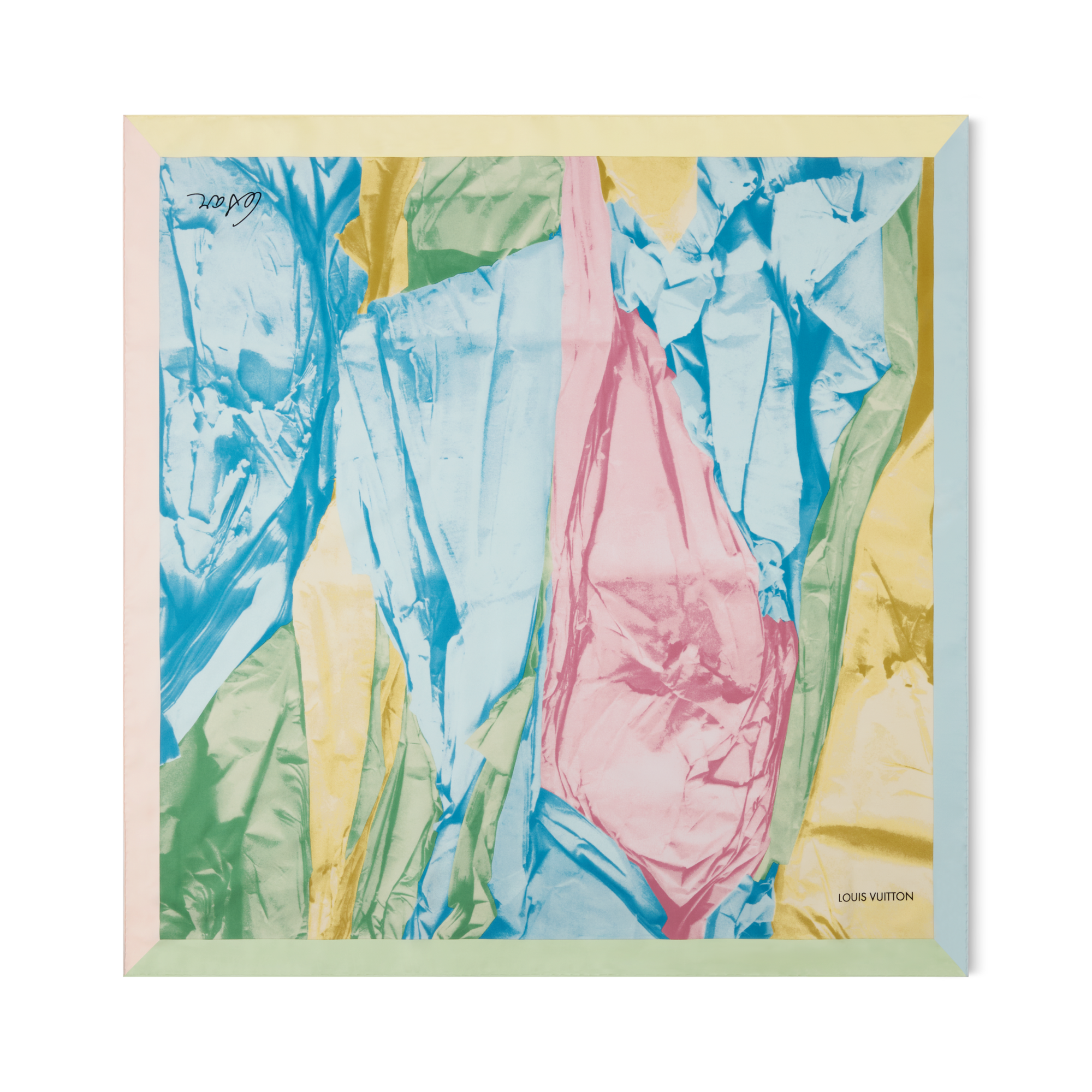 S00 액세서리 실크 스퀘어 & 방도 임프레션스 멜레 - 세자르 스퀘어 90 | 루이비통 공식 온라인 스토어® (크게 보기)