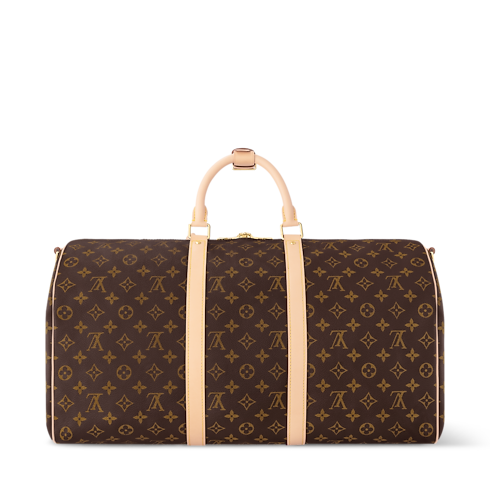 모노그램 개인 맞춤 가죽 제품 } 키폴 50 반둘리에 | 루이비통 공식 온라인 스토어® (크게 보기)