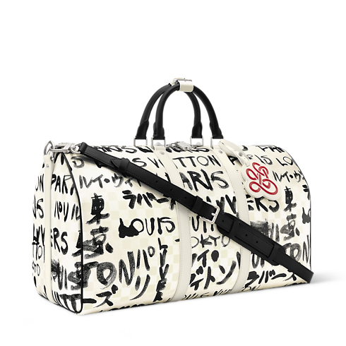 Damier Other 트래블 소프트사이드 러기지 & 더플 백 키폴 반둘리에 50 | 루이비통 공식 온라인 스토어® (크게 보기)