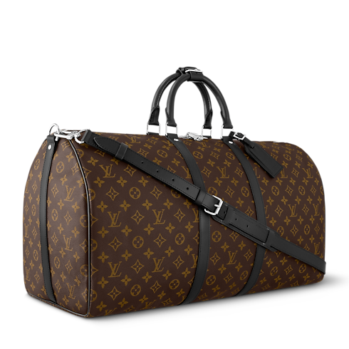 모노그램 마카사르 개인 맞춤 가죽 제품 } 키폴 55 반둘리에 | 루이비통 공식 온라인 스토어® (크게 보기)