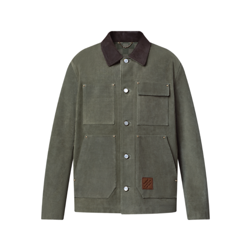 의류 아우터 & 코트 레더 워크웨어 재킷 | 루이비통 공식 온라인 스토어® (크게 보기)