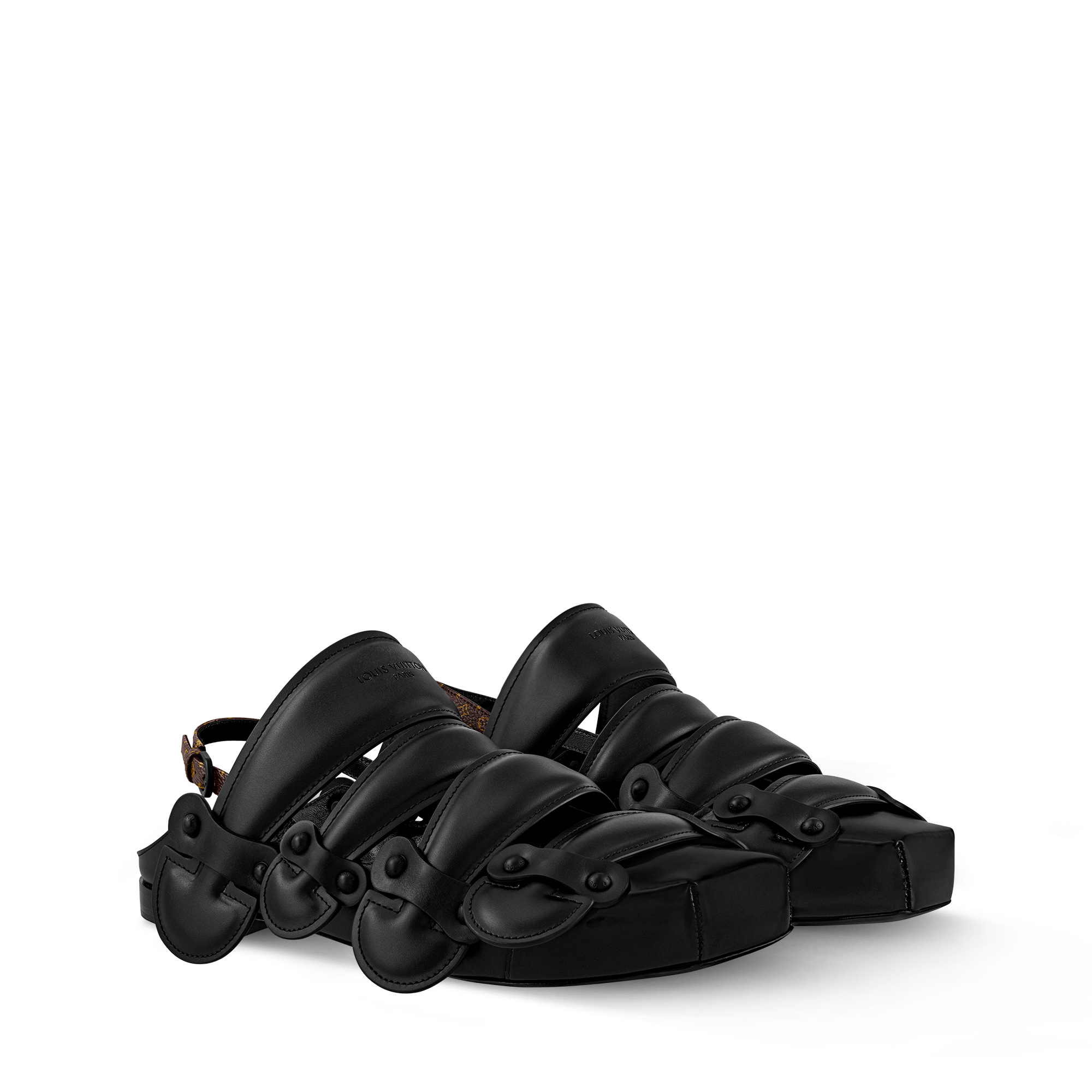  슈즈 뮬 & 슬라이드 레거시 클로즈드 플랫 뮬 | 루이비통 공식 온라인 스토어® (크게 보기)