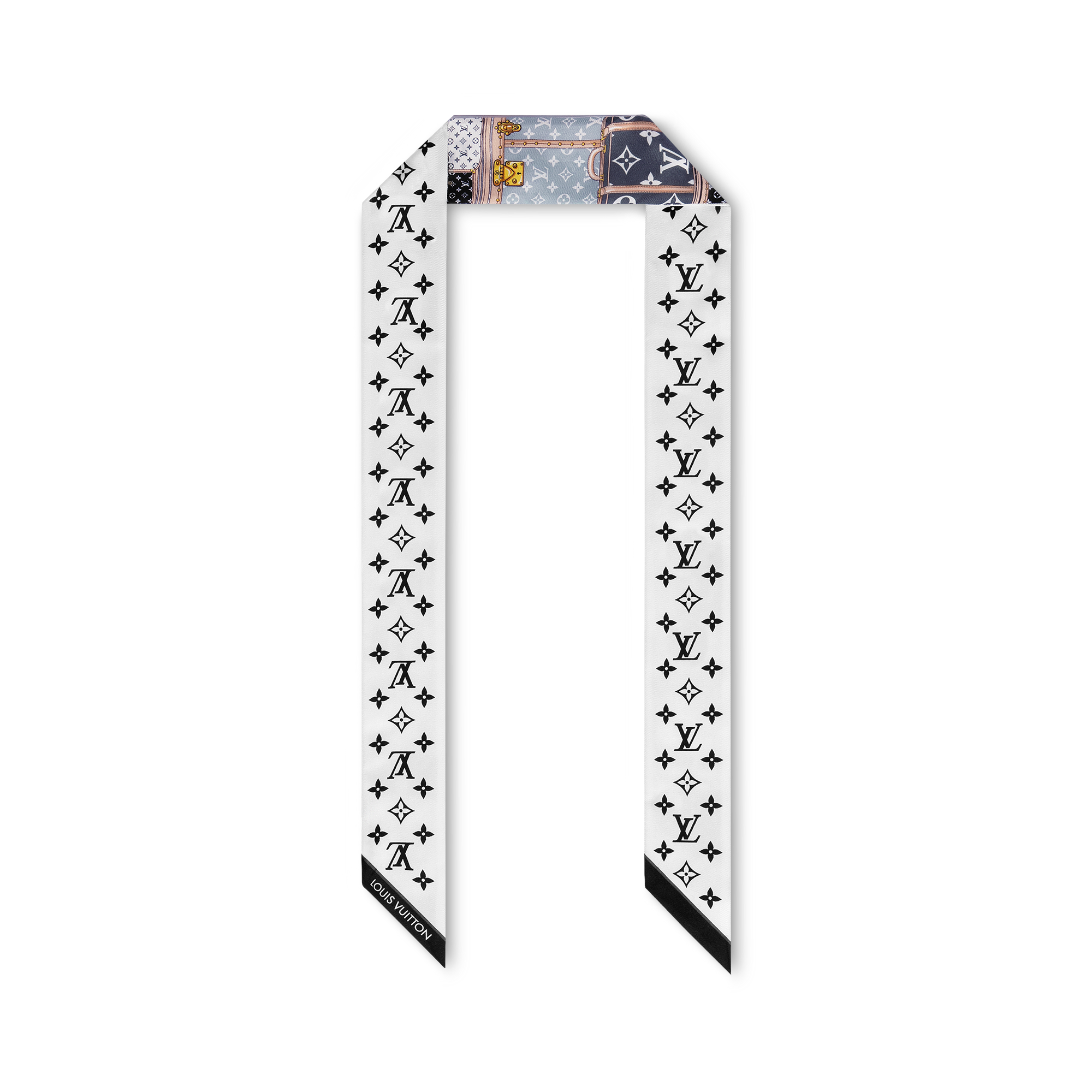 S00 액세서리 실크 스퀘어 & 방도 렛츠 고 BB 방도 | 루이비통 공식 온라인 스토어® (크게 보기)