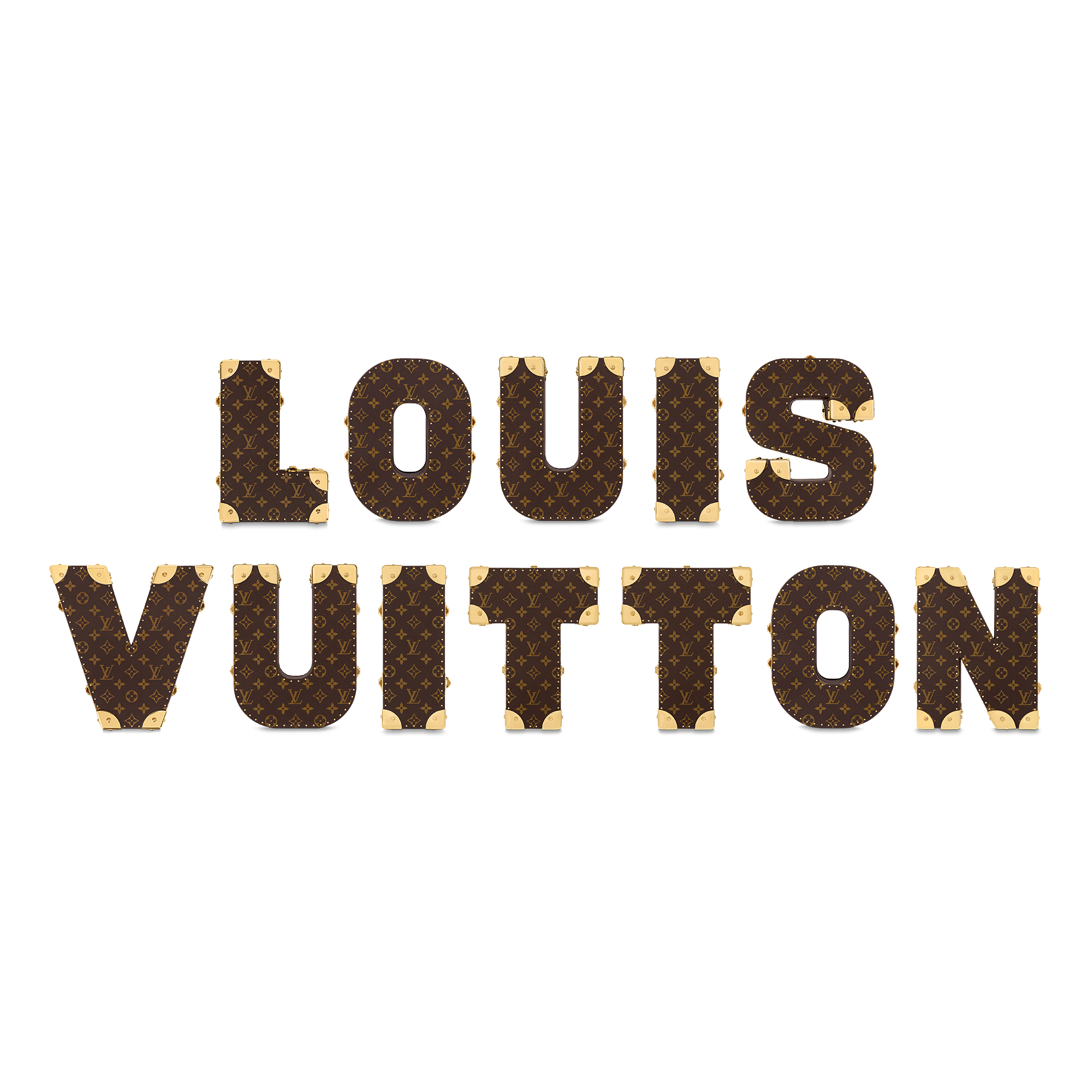 모노그램 하드 사이드 Letter Trunks 레터 트렁크 N | 루이비통 공식 온라인 스토어® (크게 보기)