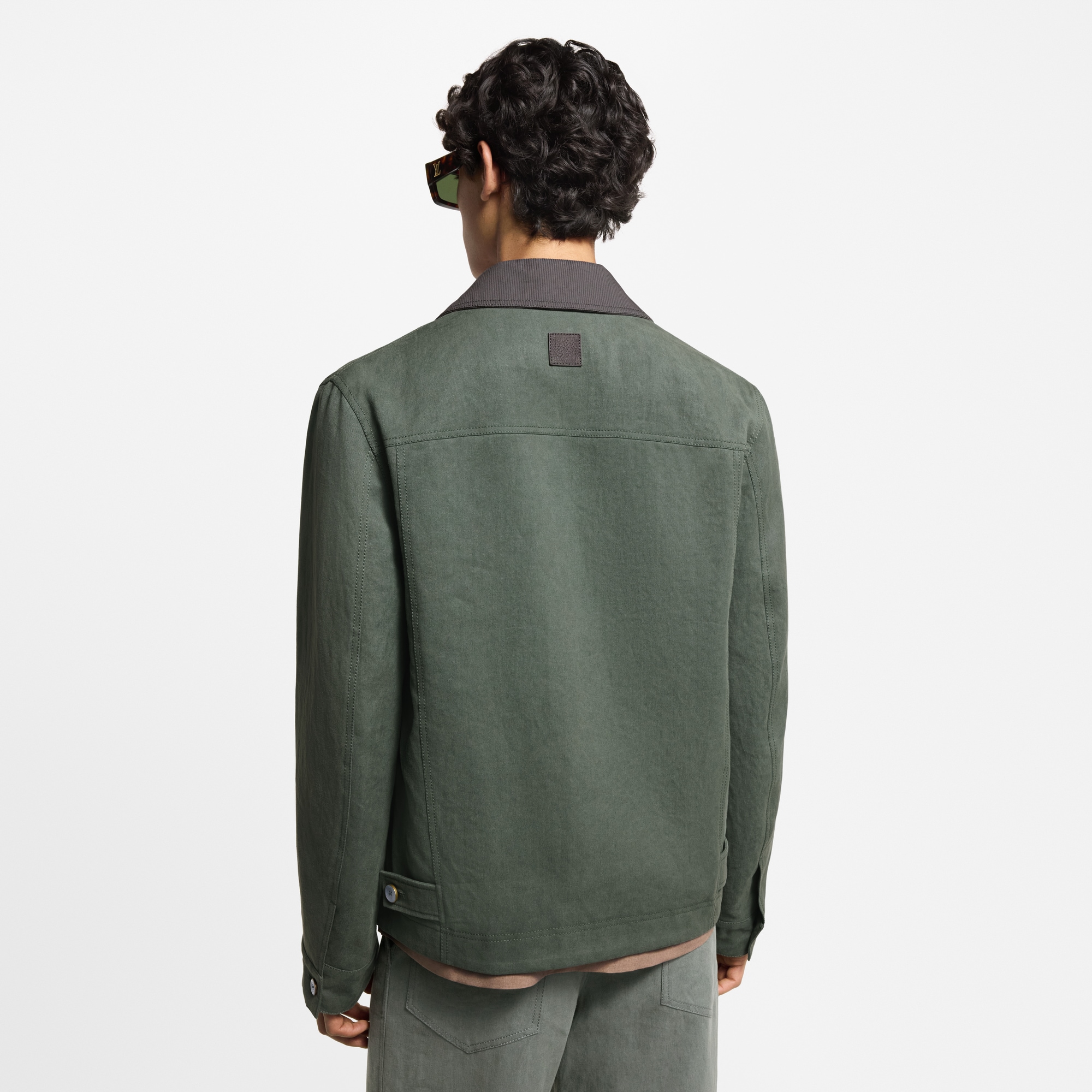  의류 아우터 & 코트 라이트 리넨 워크웨어 재킷 | 루이비통 공식 온라인 스토어® (크게 보기)