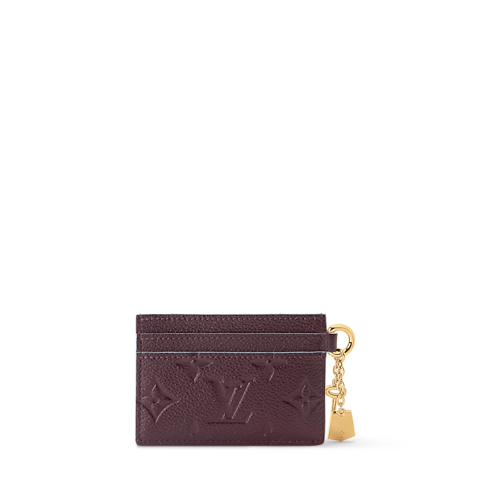 LV 참 카드 홀더 후면 뷰