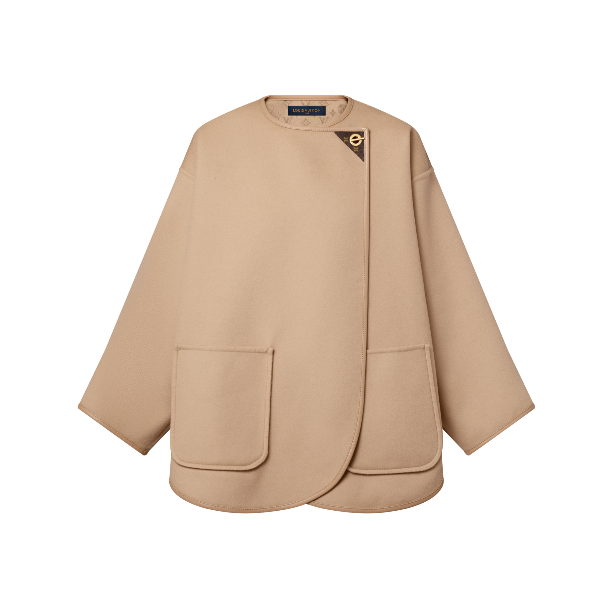  의류 코트 & 재킷 롱 더블 페이스 토글 디테일 코트 | 루이비통 공식 온라인 스토어® (크게 보기)