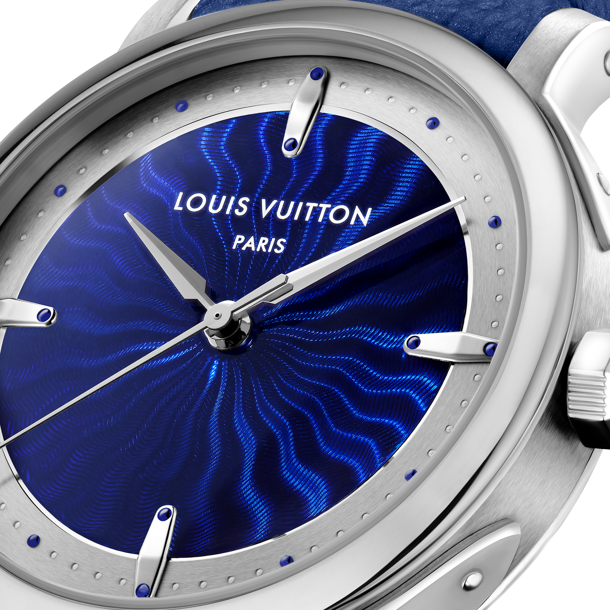  워치 전체보기 } 루이 비통 에스칼 (Louis Vuitton Escale), 오토매틱, 39mm, 플래티넘 | 루이비통 공식 온라인 스토어® (크게 보기)