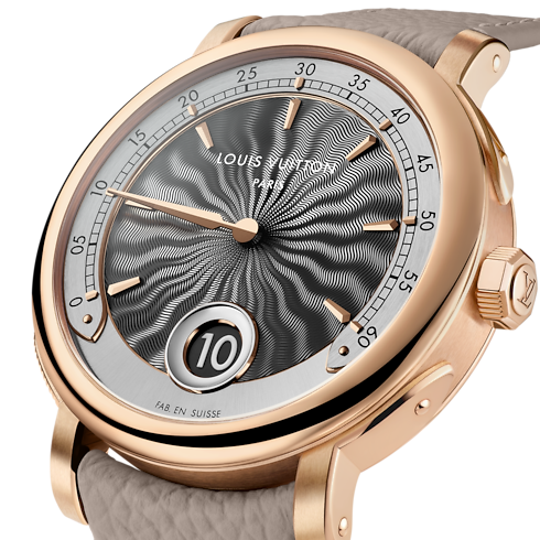 워치 전체 보기 } 루이 비통 에스칼 미닛 리피터 (Louis Vuitton Escale Minute Repeater), 40mm, 로즈 골드 | 루이비통 공식 온라인 스토어® (크게 보기)