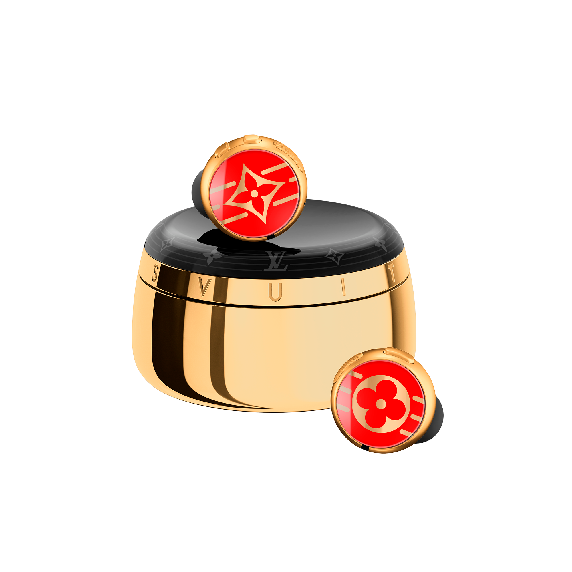  하이-테크 오브제 & 액세서리 오디오, 스마트 워치 & 액세서리 루이 비통 호라이즌 라이트 업 이어폰 | 루이비통 공식 온라인 스토어® (크게 보기)