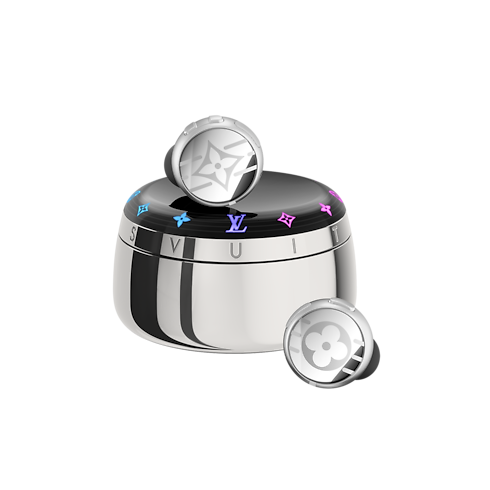 하이-테크 오브제 & 액세서리 오디오, 스마트 워치 & 액세서리 루이 비통 호라이즌 라이트 업 이어폰 - 실버 | 루이비통 공식 온라인 스토어® (크게 보기)