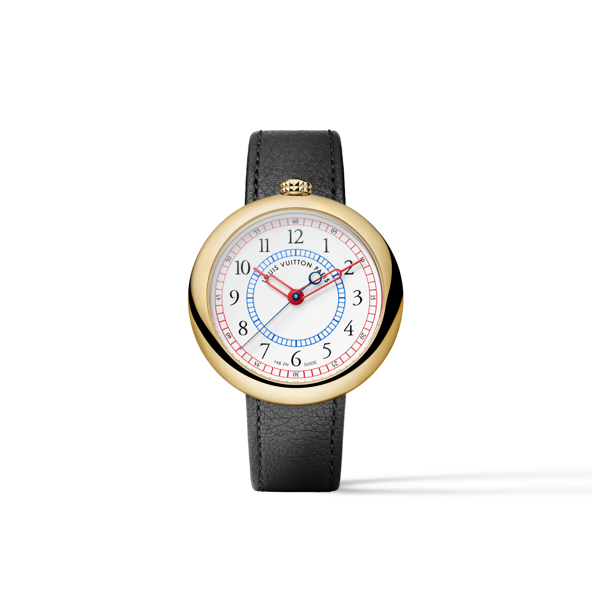  워치 전체보기 } 루이 비통 몬터레이 (Louis Vuitton Monterey) , 오토매틱, 39mm, 옐로우 골드 | 루이비통 공식 온라인 스토어® (크게 보기)