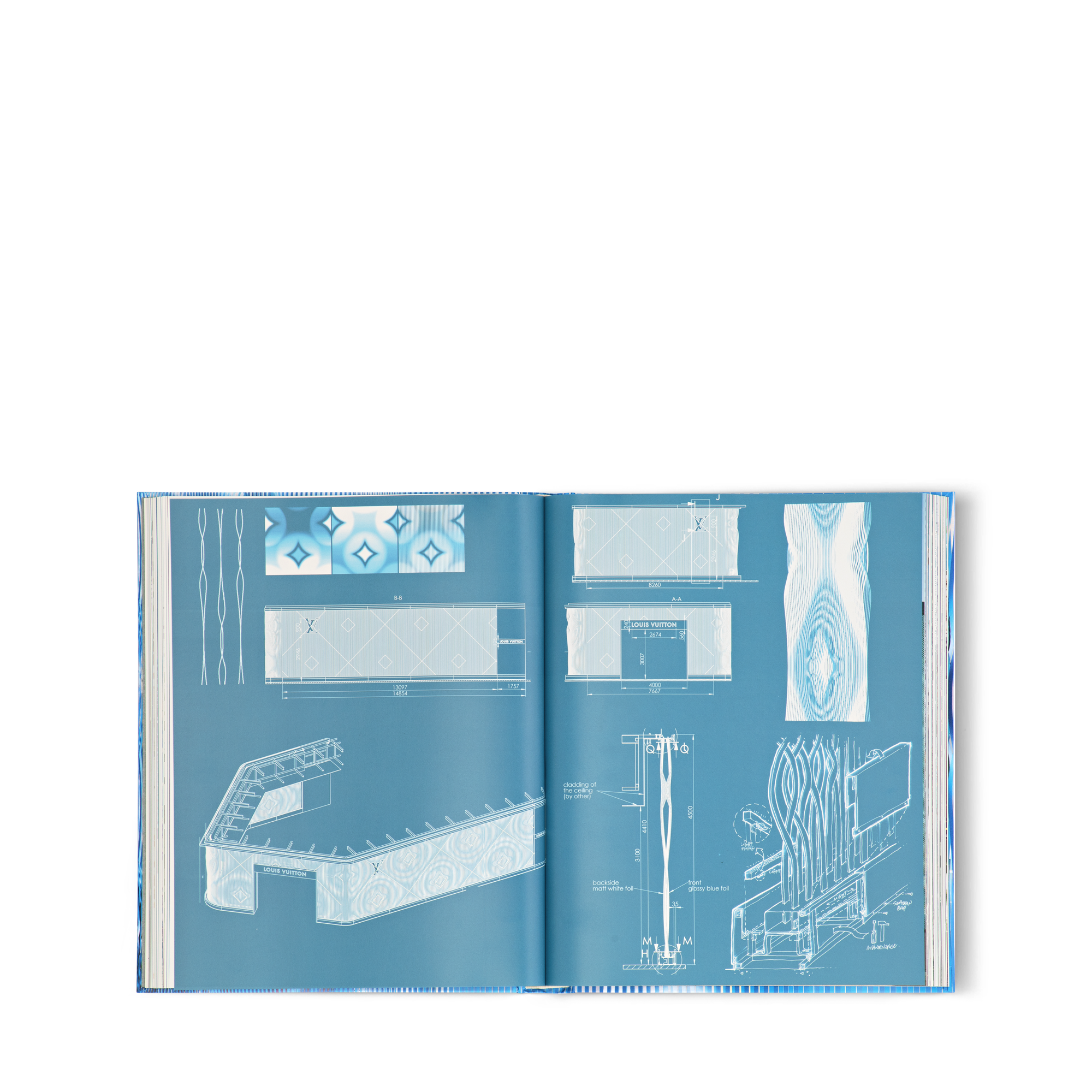  북 & 오피스 액세서리 하드 커버 북 루이 비통 스킨: 아키텍처 오브 럭셔리 파리 - 영어판 | 루이비통 공식 온라인 스토어® (크게 보기)