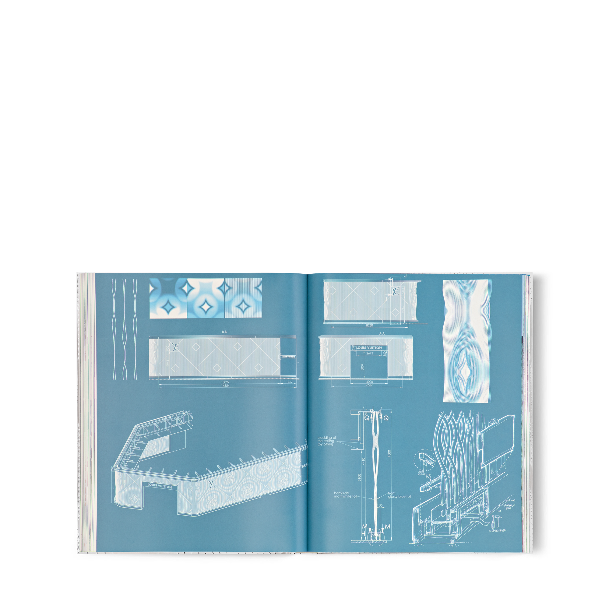  북 & 오피스 액세서리 하드 커버 북 루이 비통 스킨: 아키텍처 오브 럭셔리 NYC | 루이비통 공식 온라인 스토어® (크게 보기)