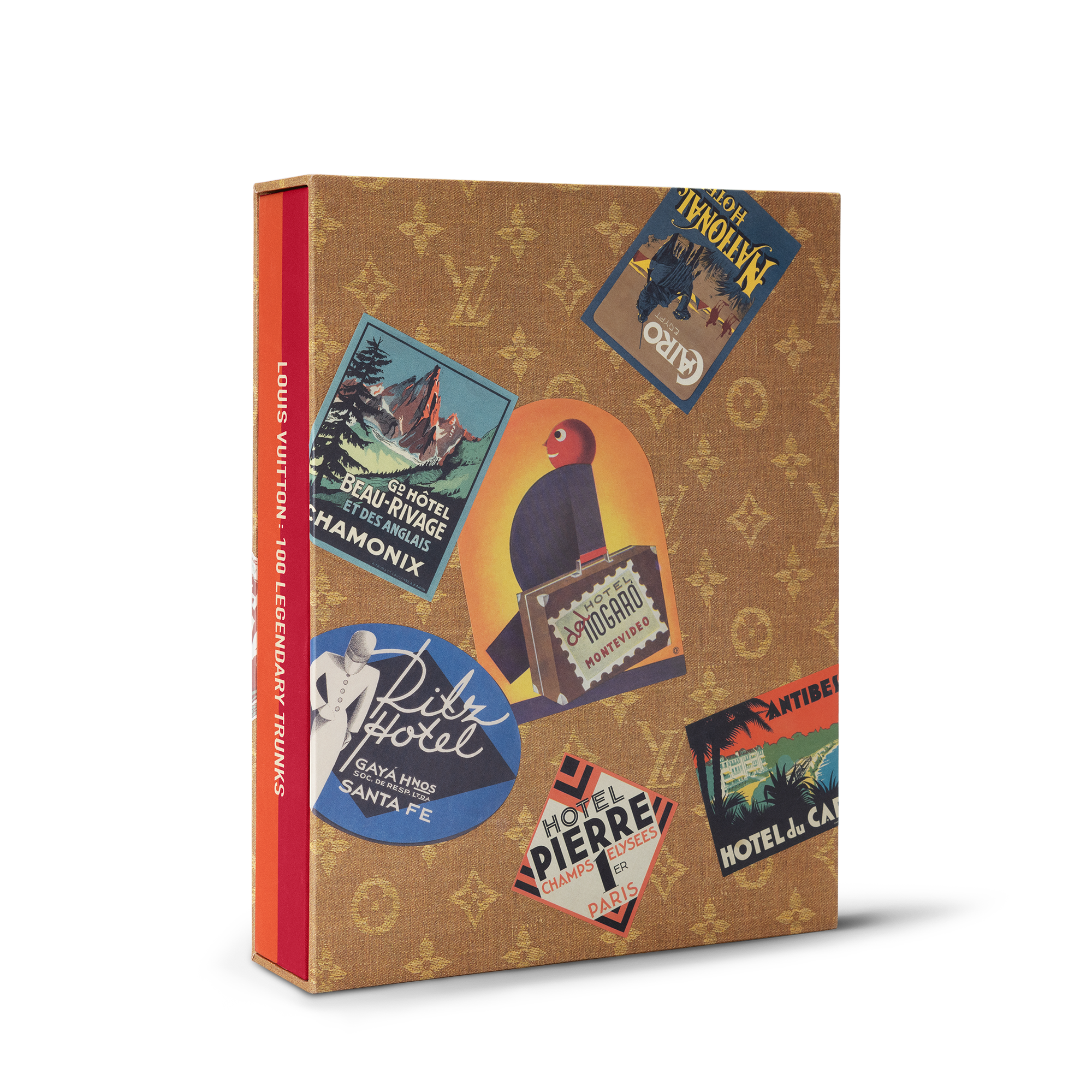  북 & 오피스 액세서리 하드 커버 북 루이 비통: 100개의 전설적인 트렁크 - 영어판 | 루이비통 공식 온라인 스토어® (크게 보기)