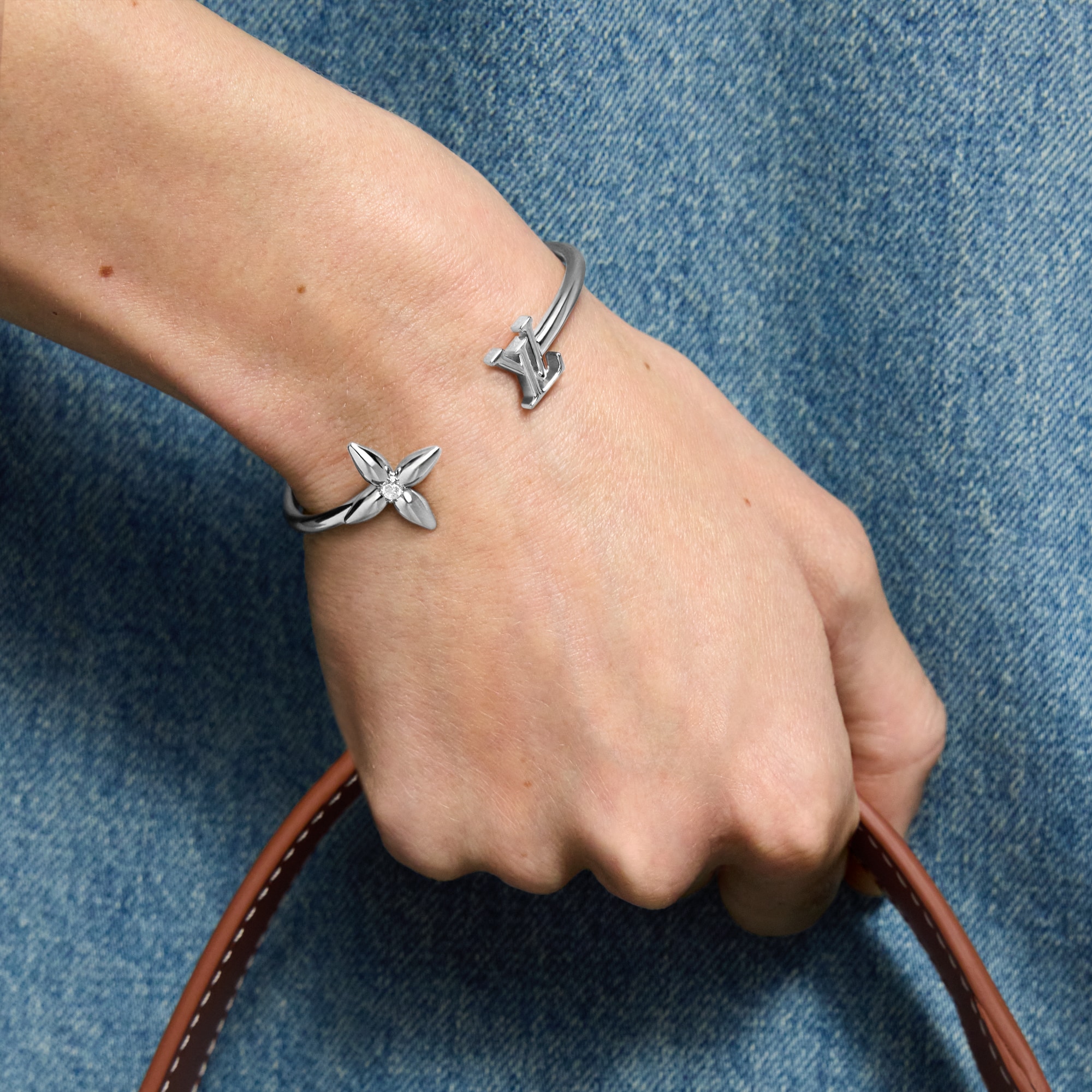 S00 패션 주얼리 팔찌 루이제트 시그니처 팔찌 | 루이비통 공식 온라인 스토어® (크게 보기)