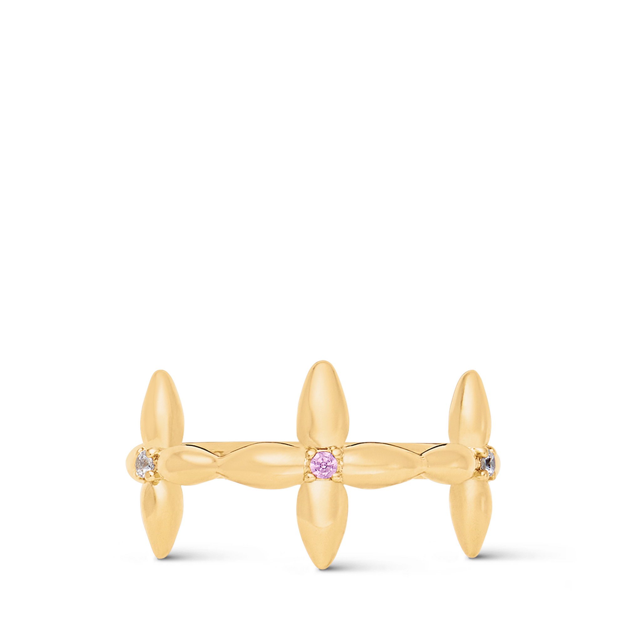 S00 패션 주얼리 반지 루이제트 시그니처 반지 | 루이비통 공식 온라인 스토어® (크게 보기)